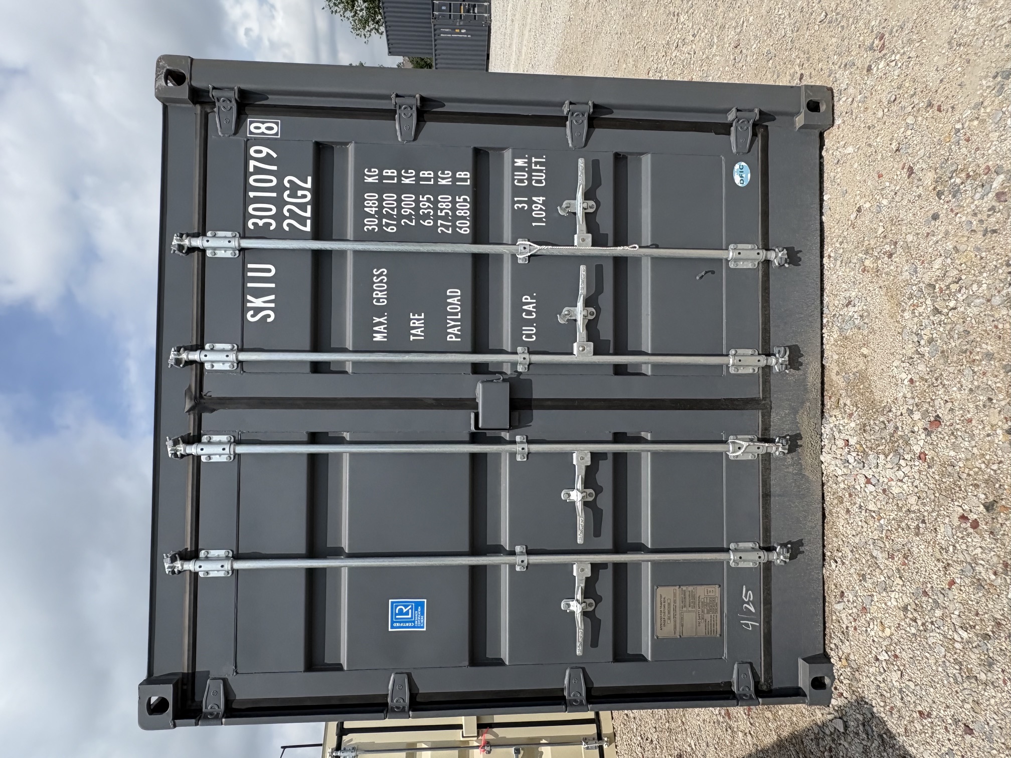 Front view of the product