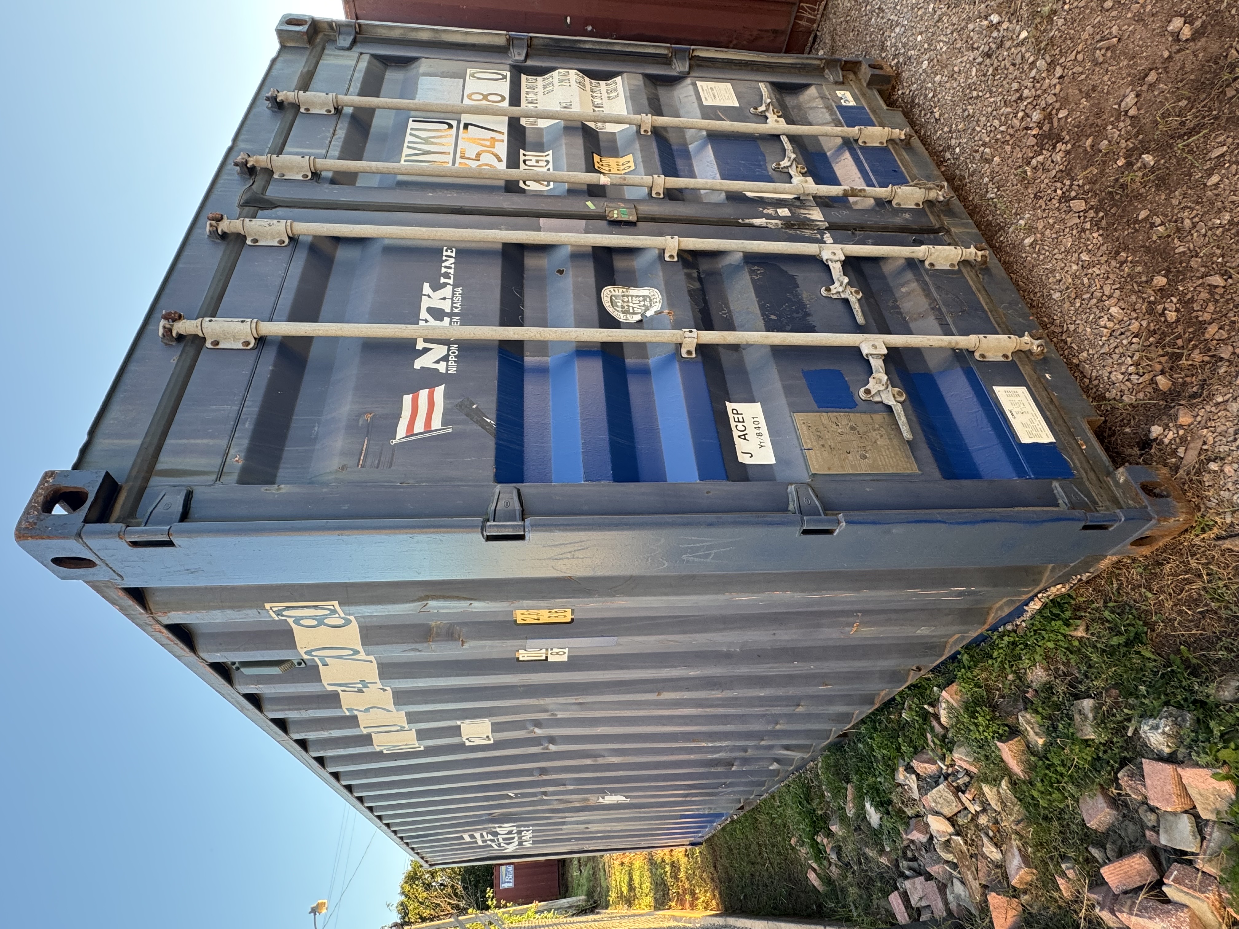 Front corner view of the product