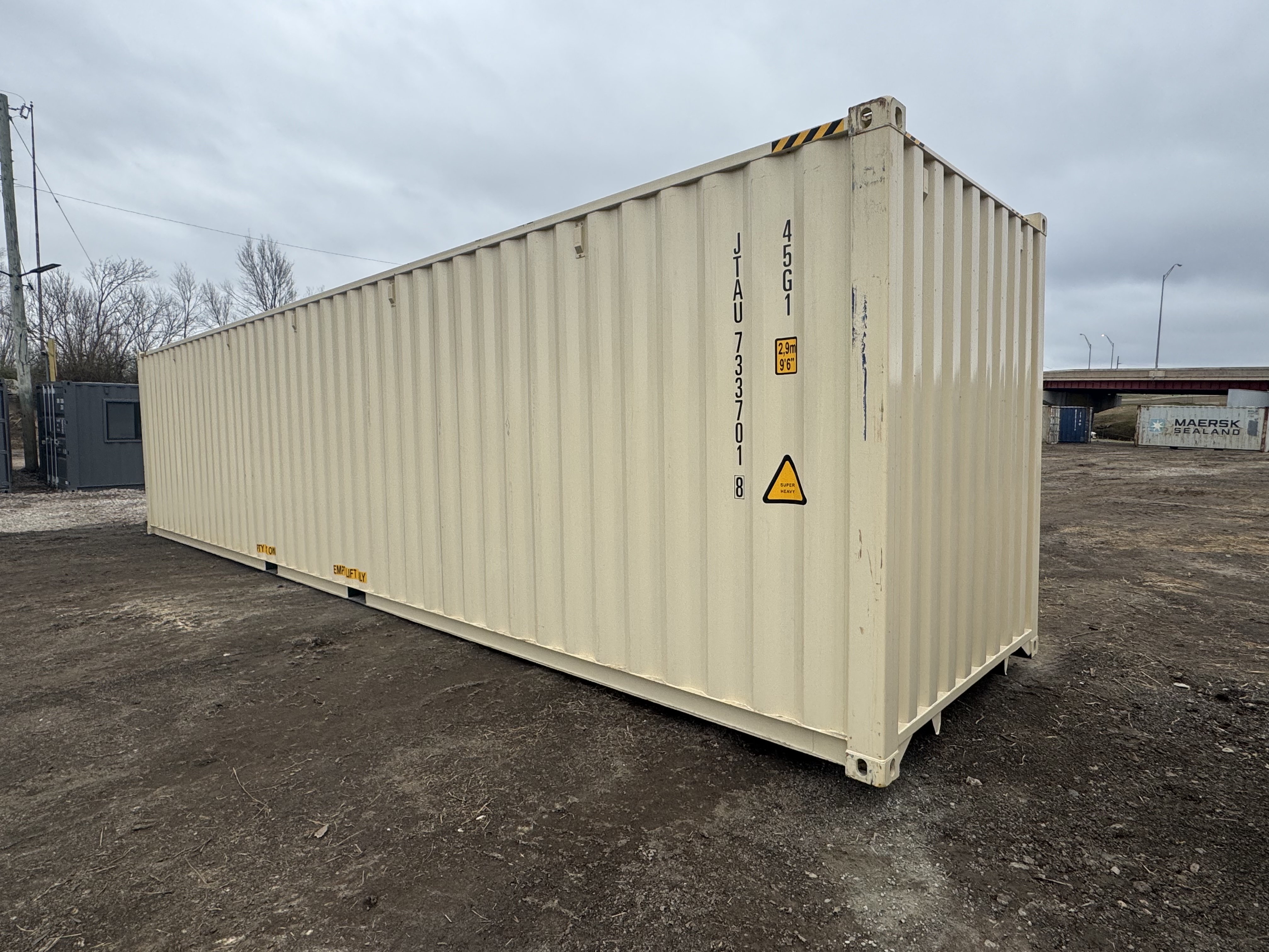 Interior view of the product