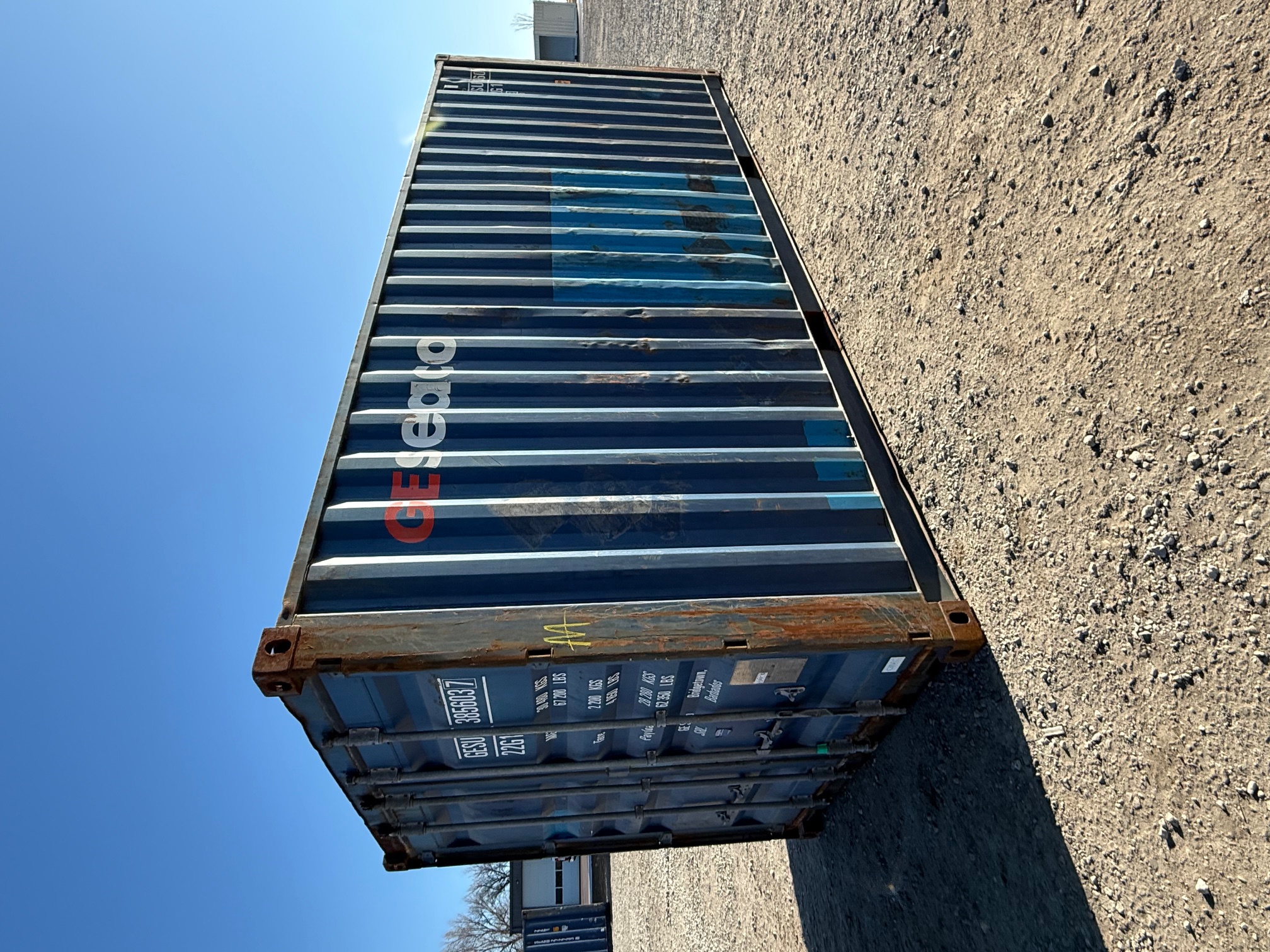 Front corner view of the product