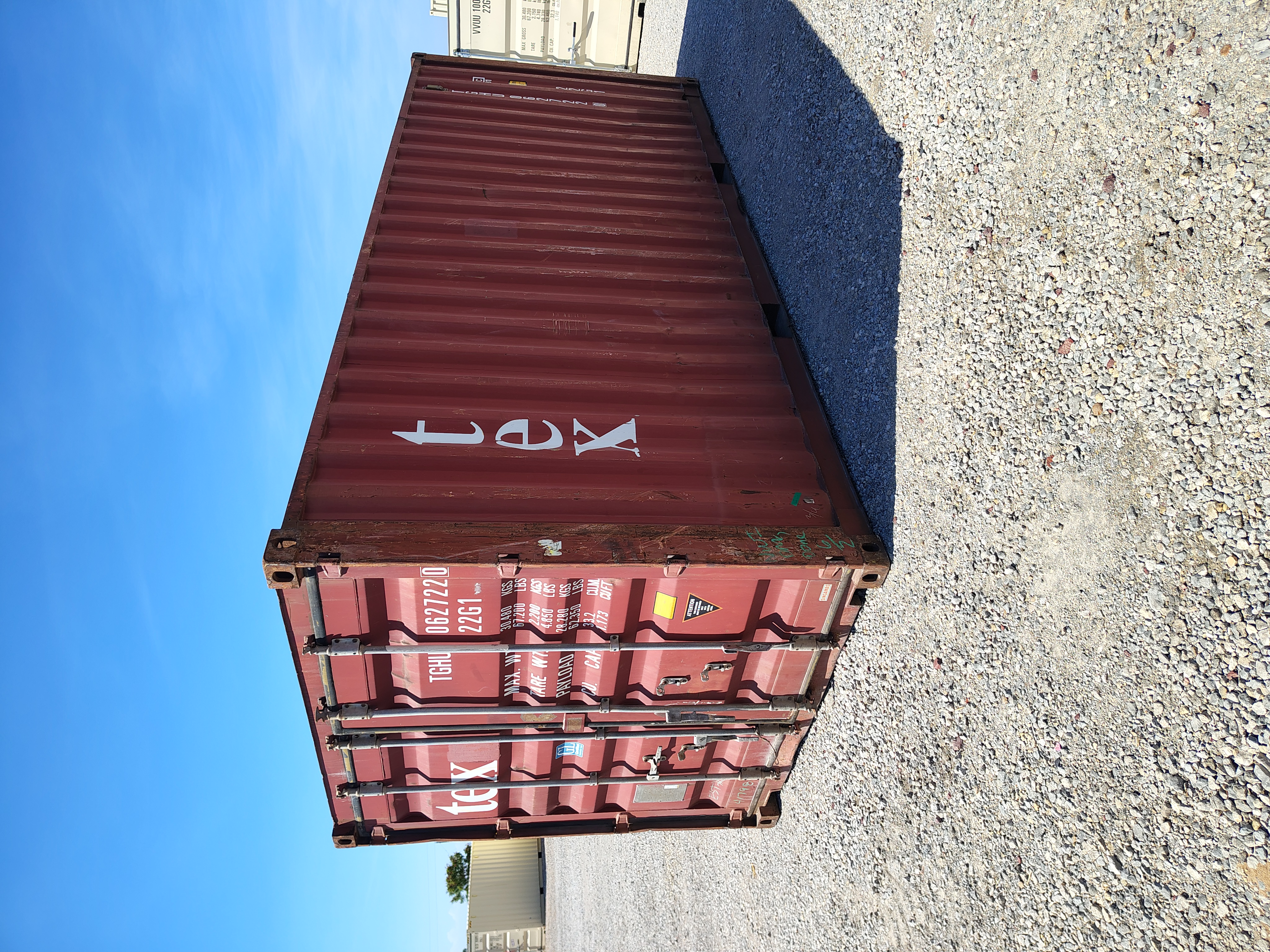 Front corner view of the product