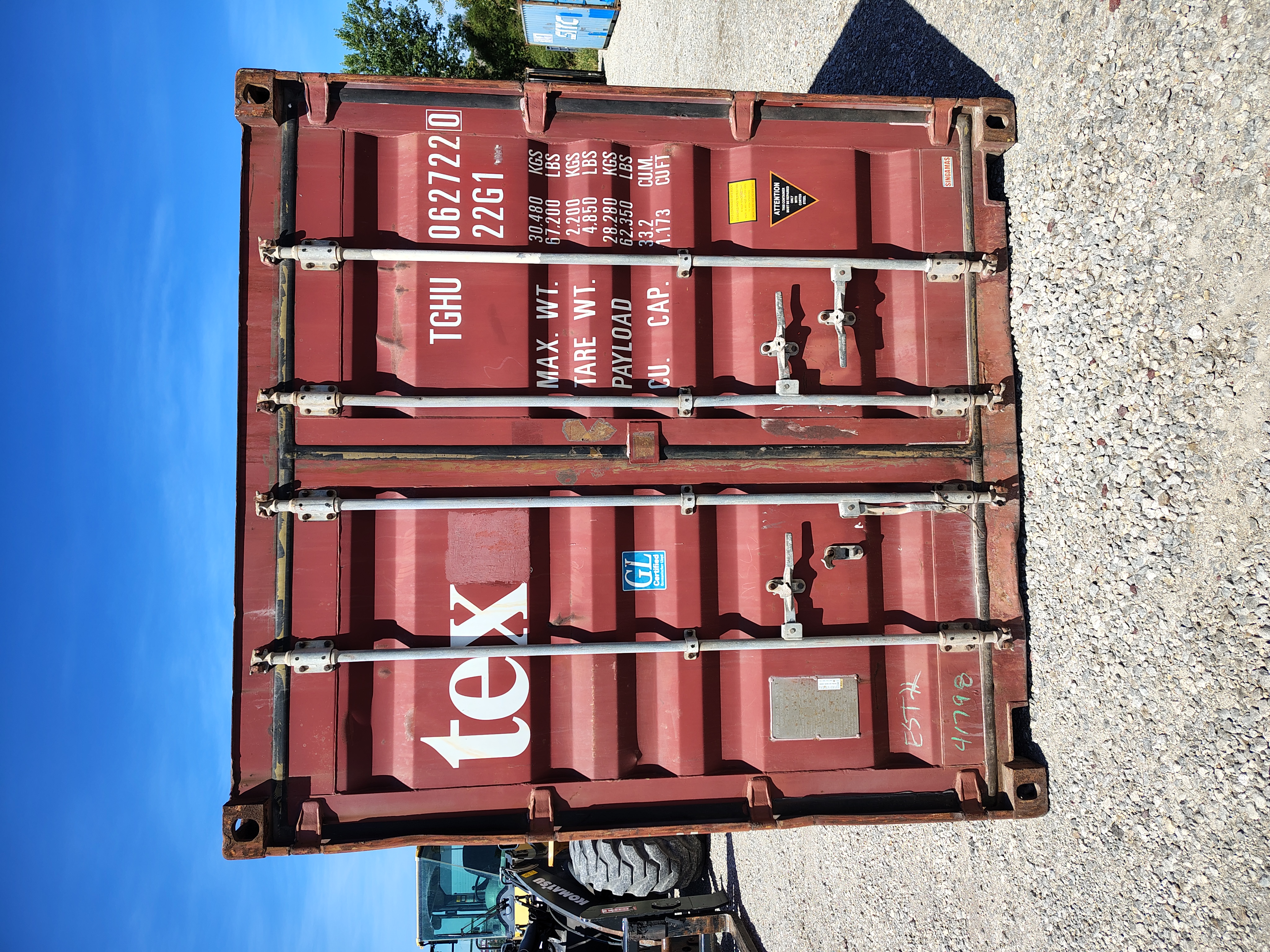 Front view of the product
