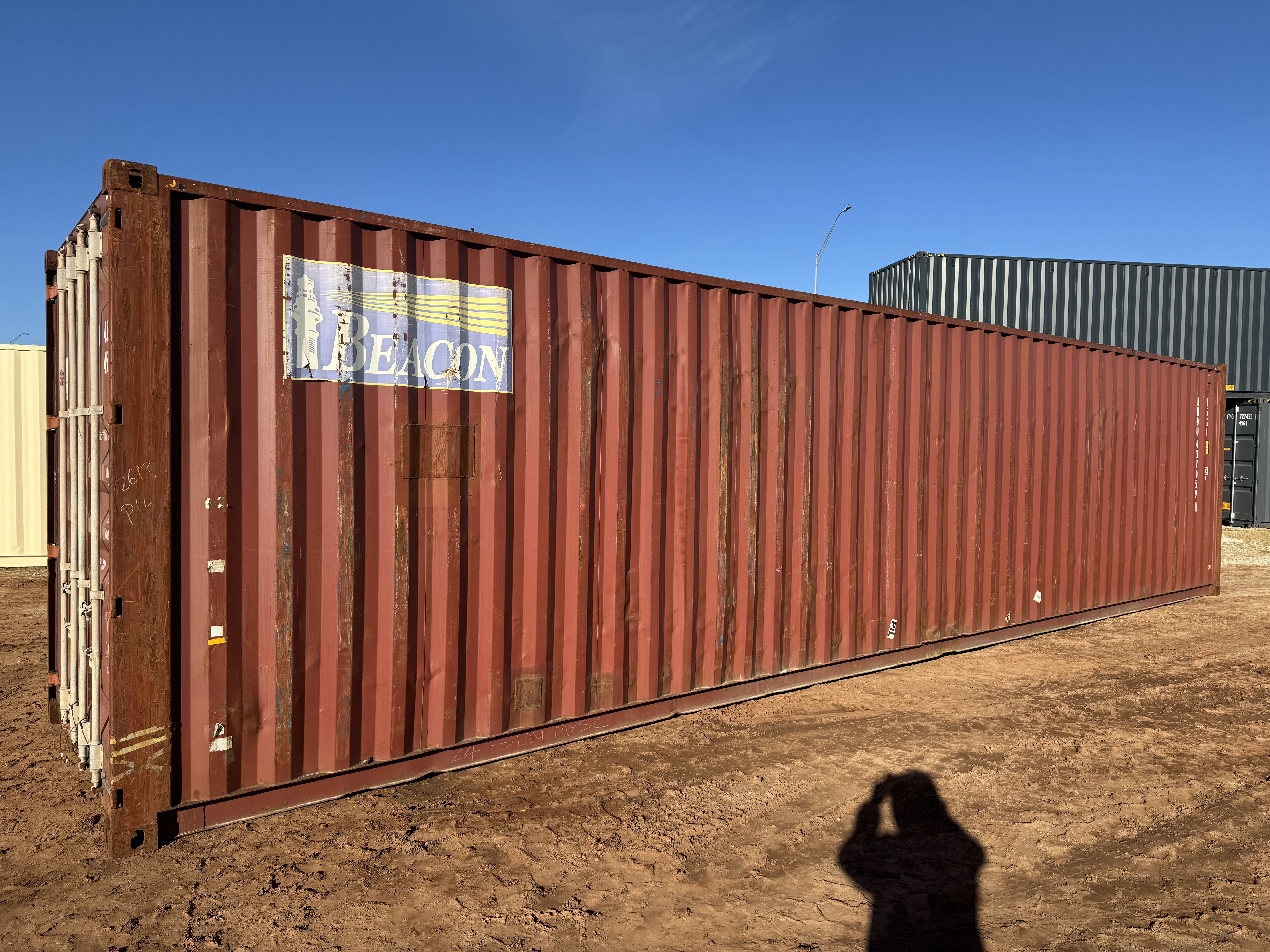 Front corner view of the product