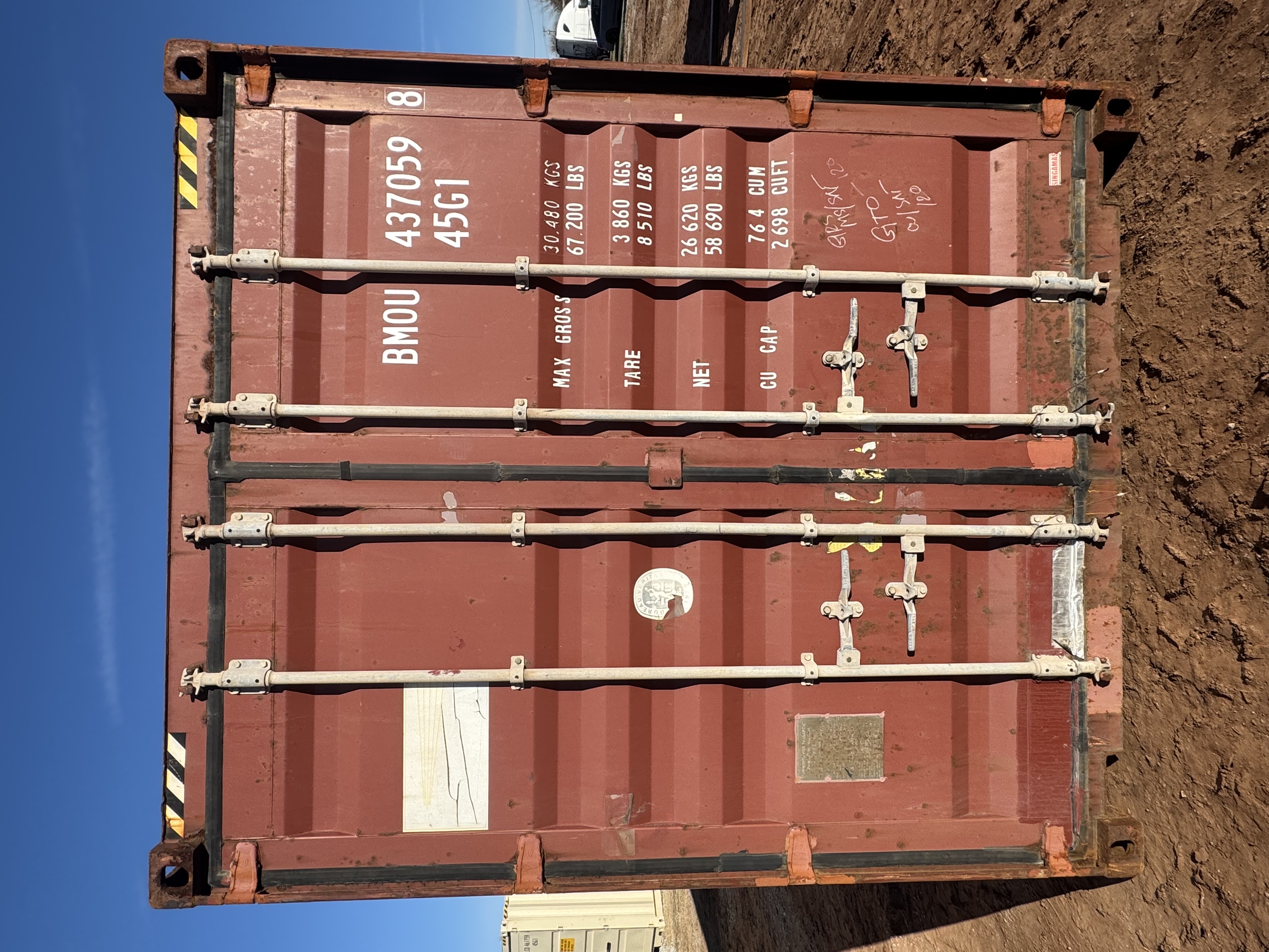 Front view of the product