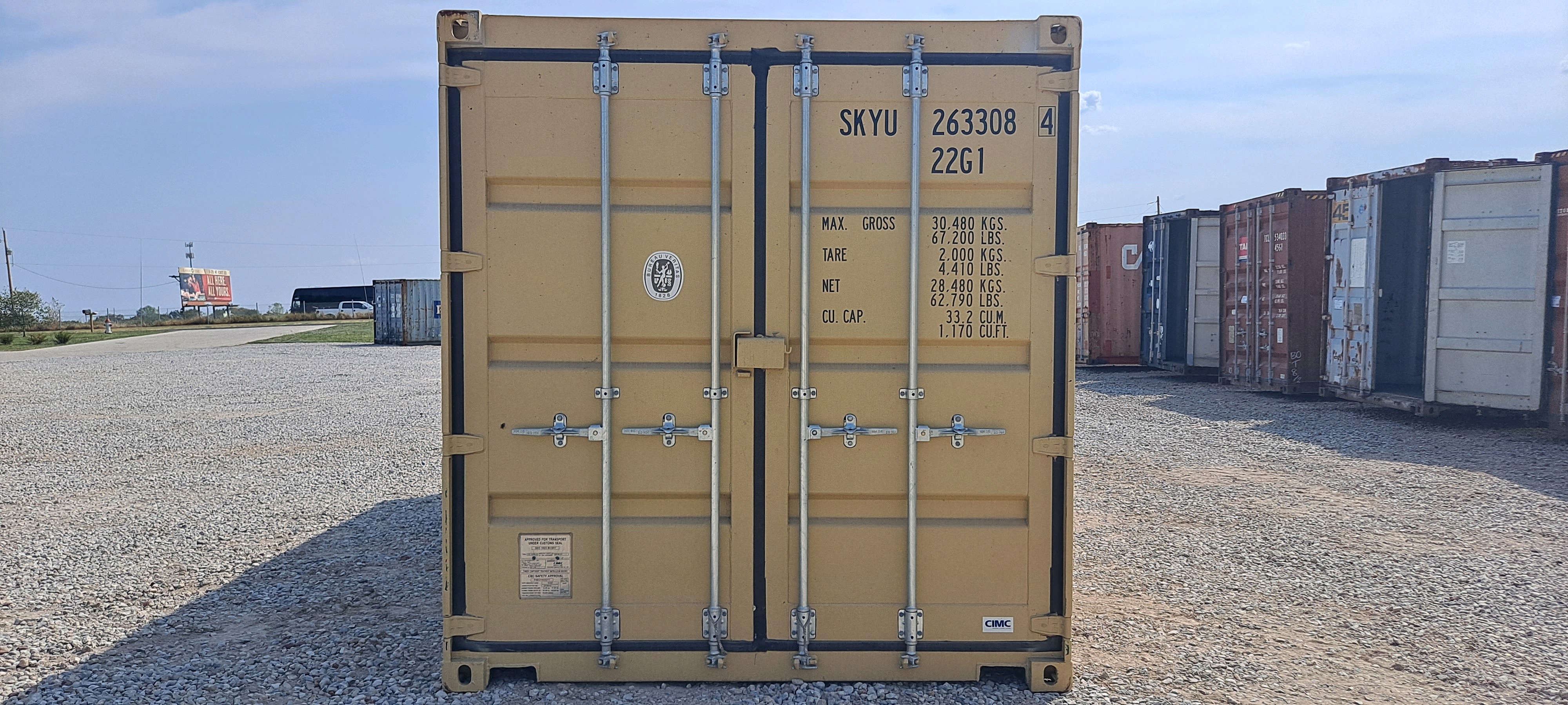 Front view of the product