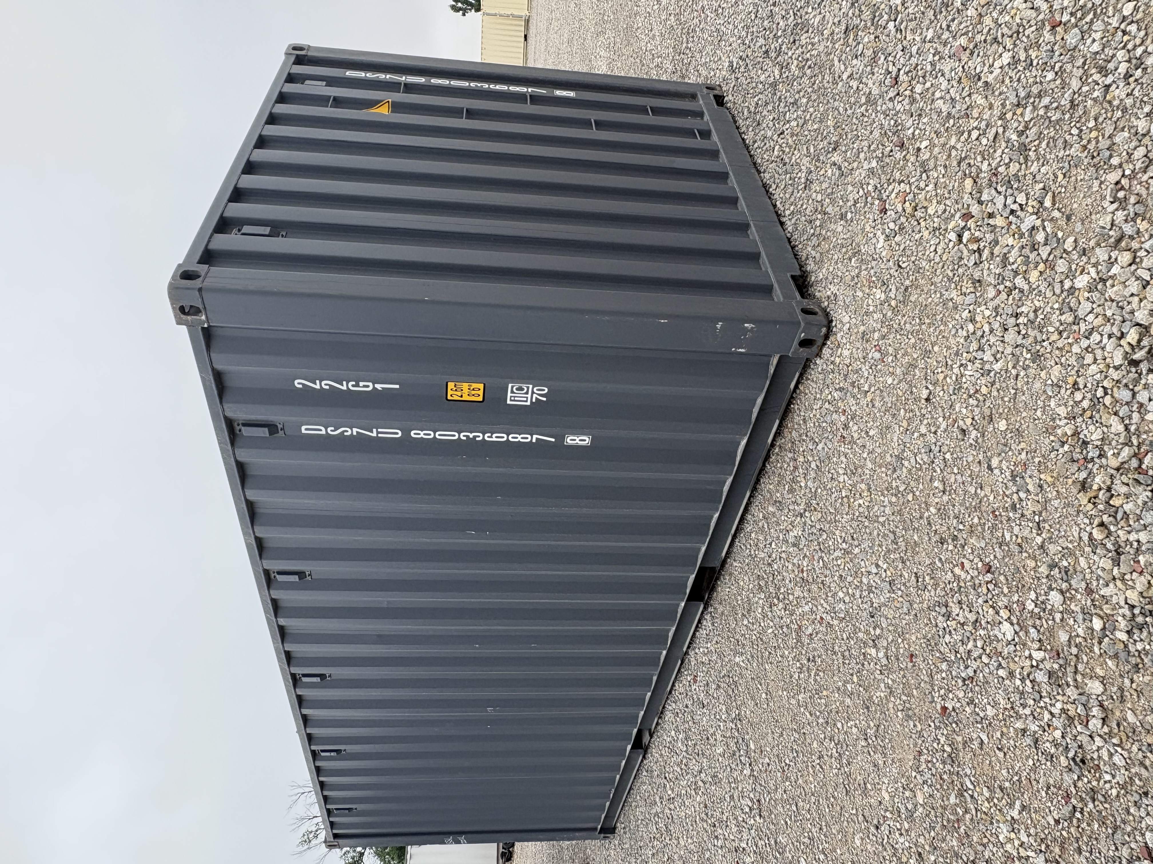 Rear corner view of the product