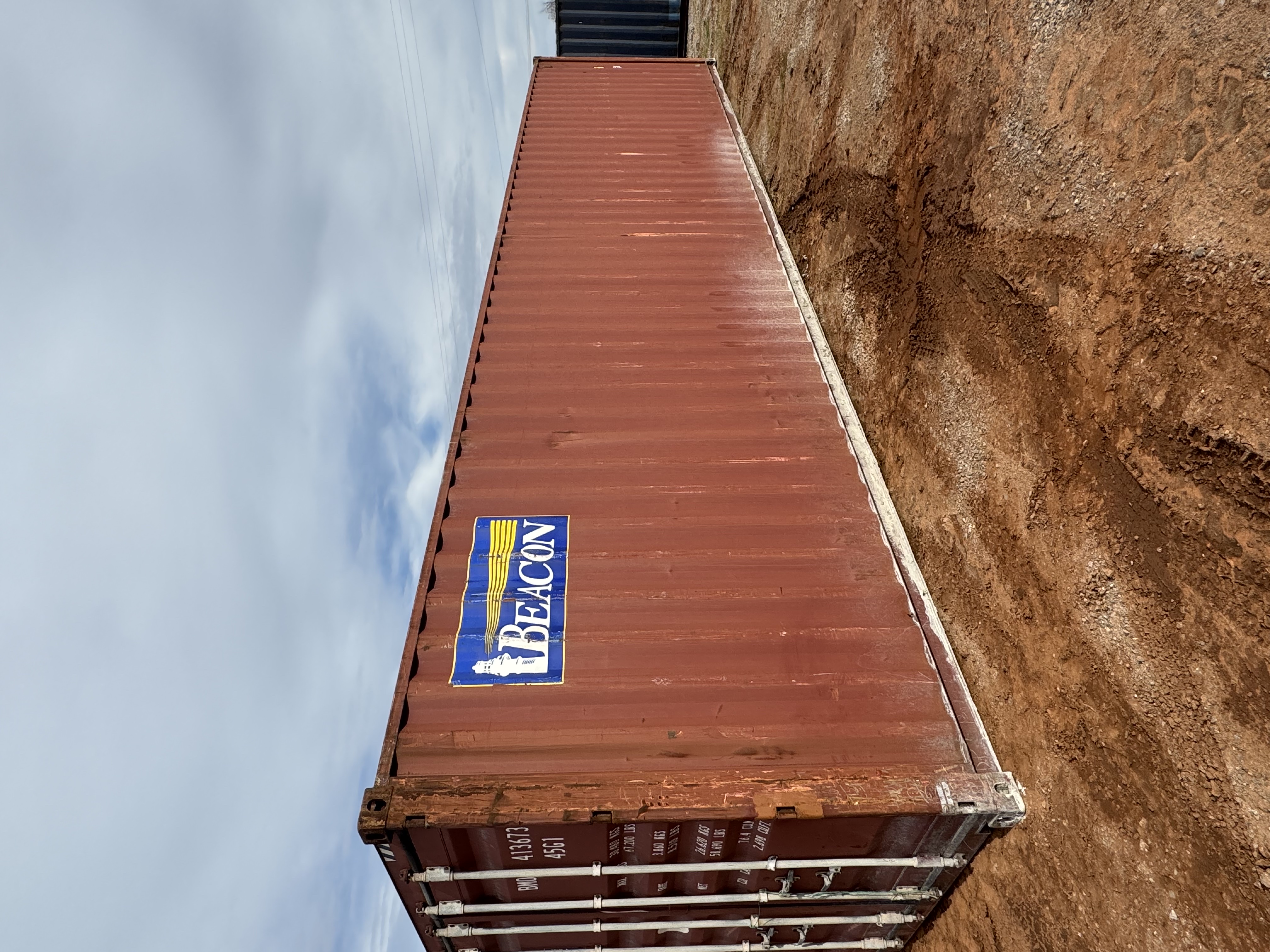 Front corner view of the product