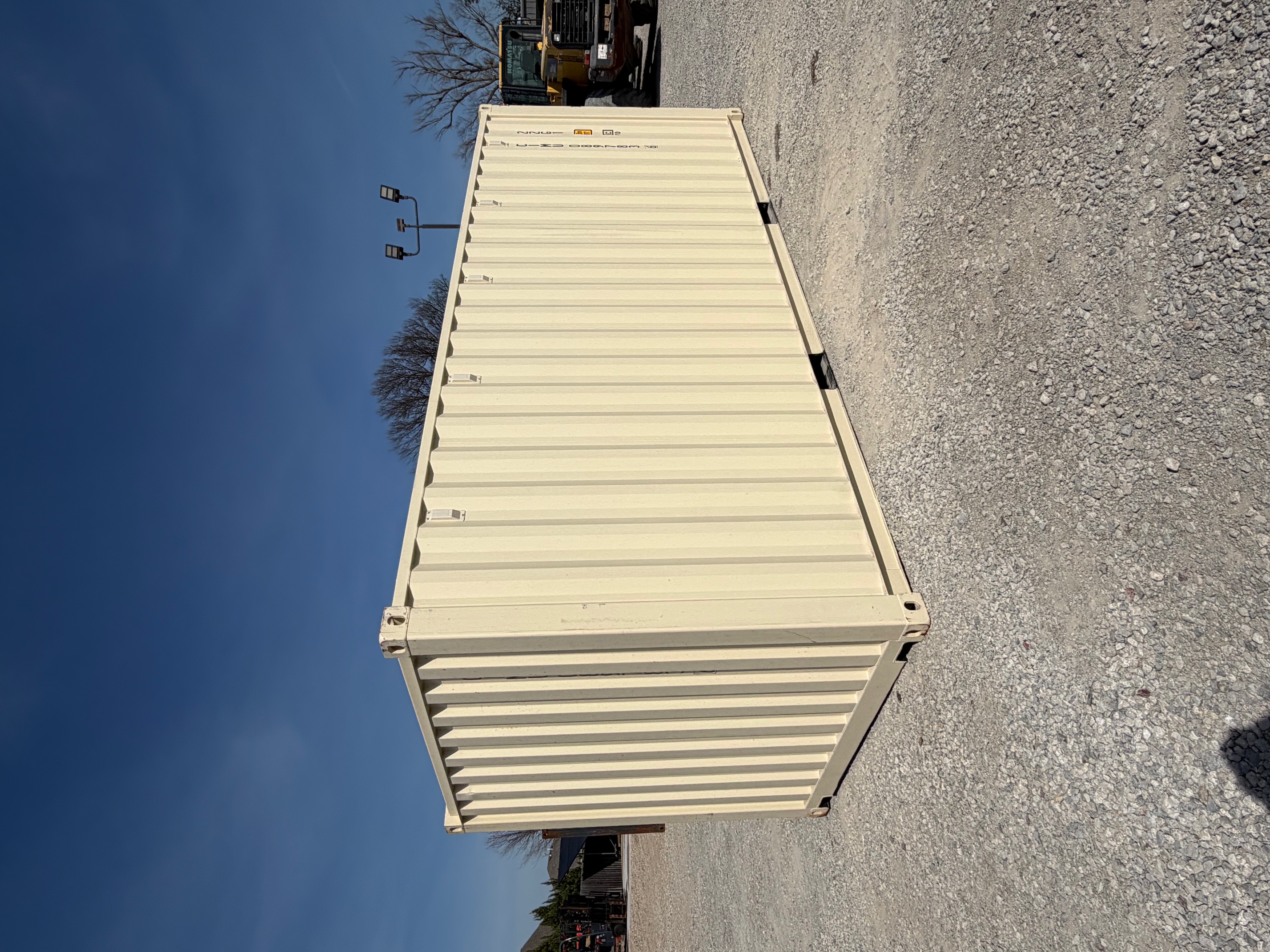 Rear corner view of the product