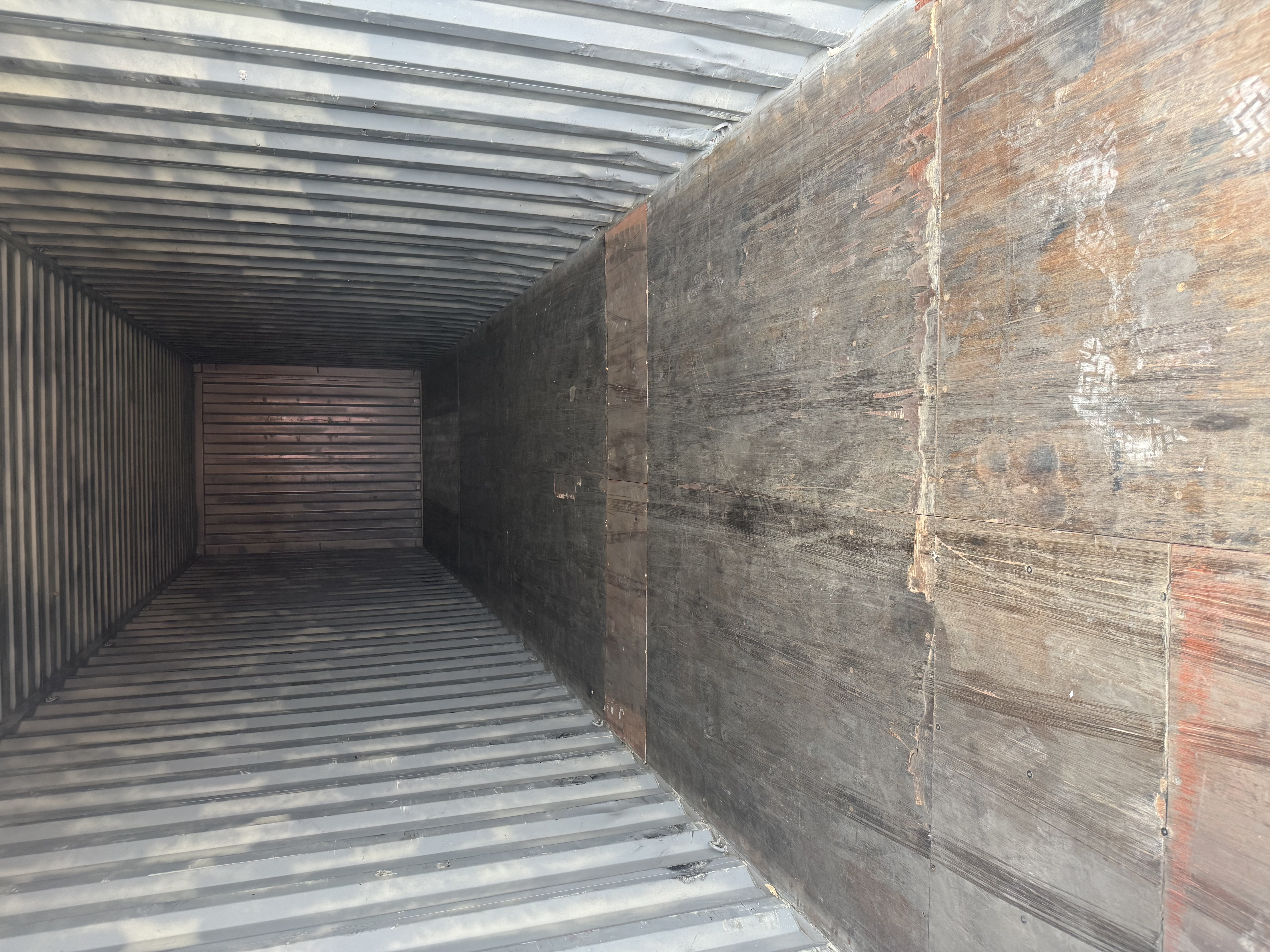 Rear corner view of the product