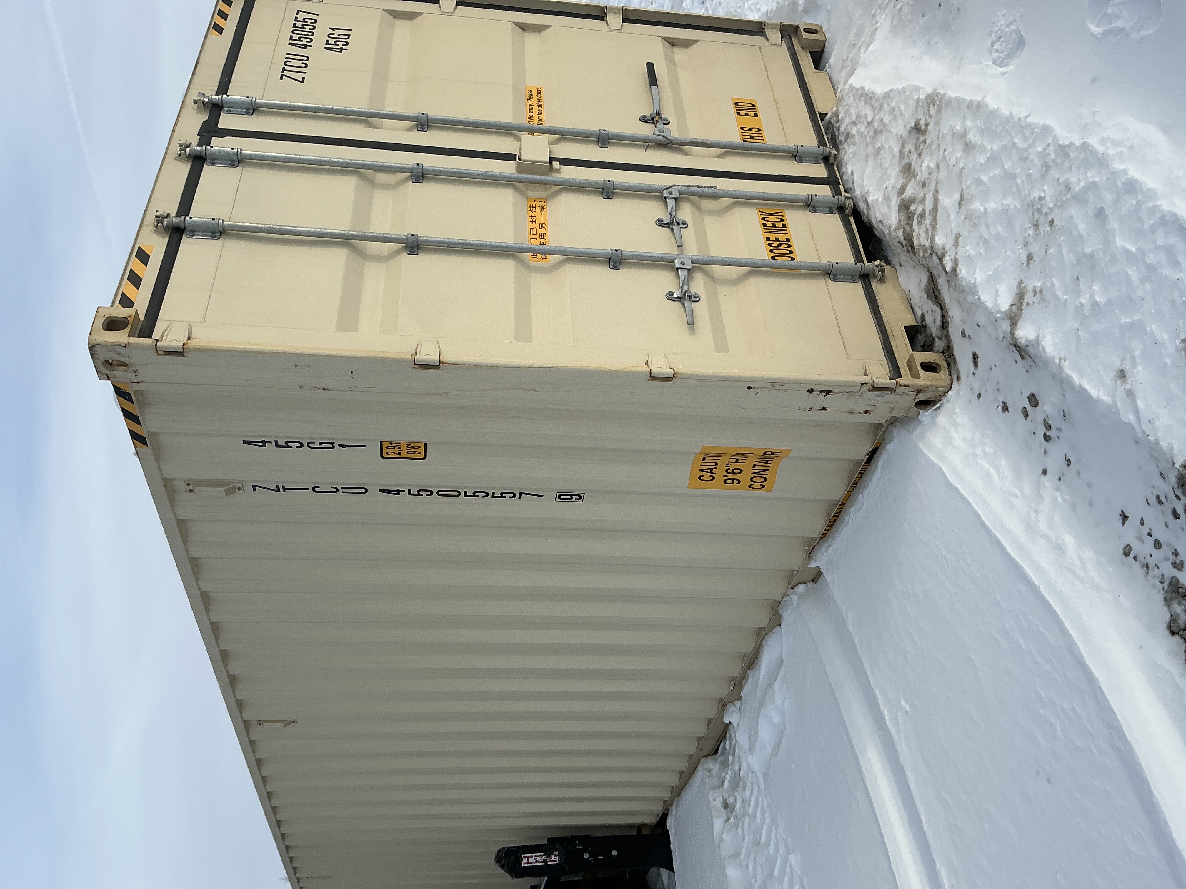 Rear corner view of the product