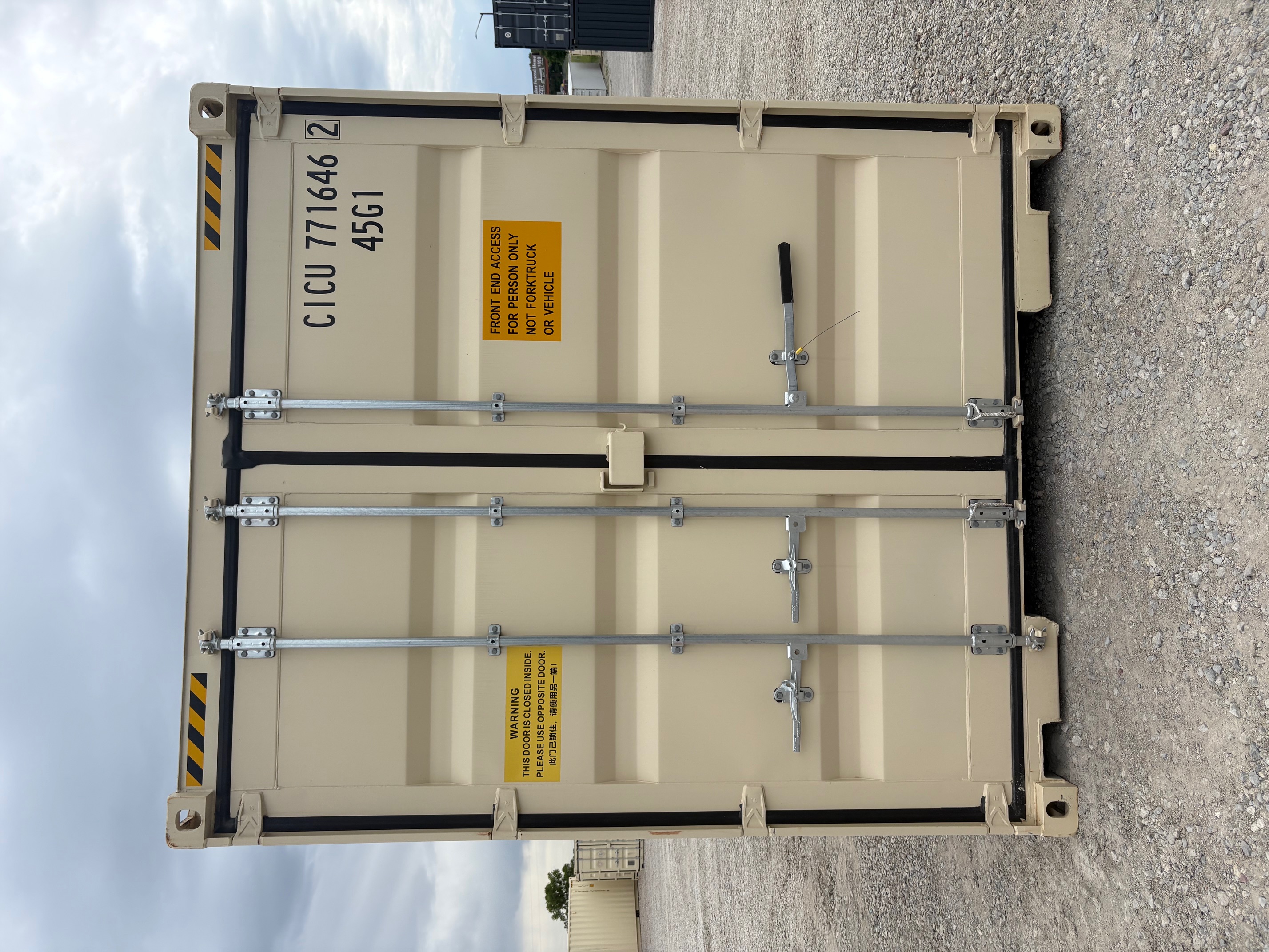 Front view of the product