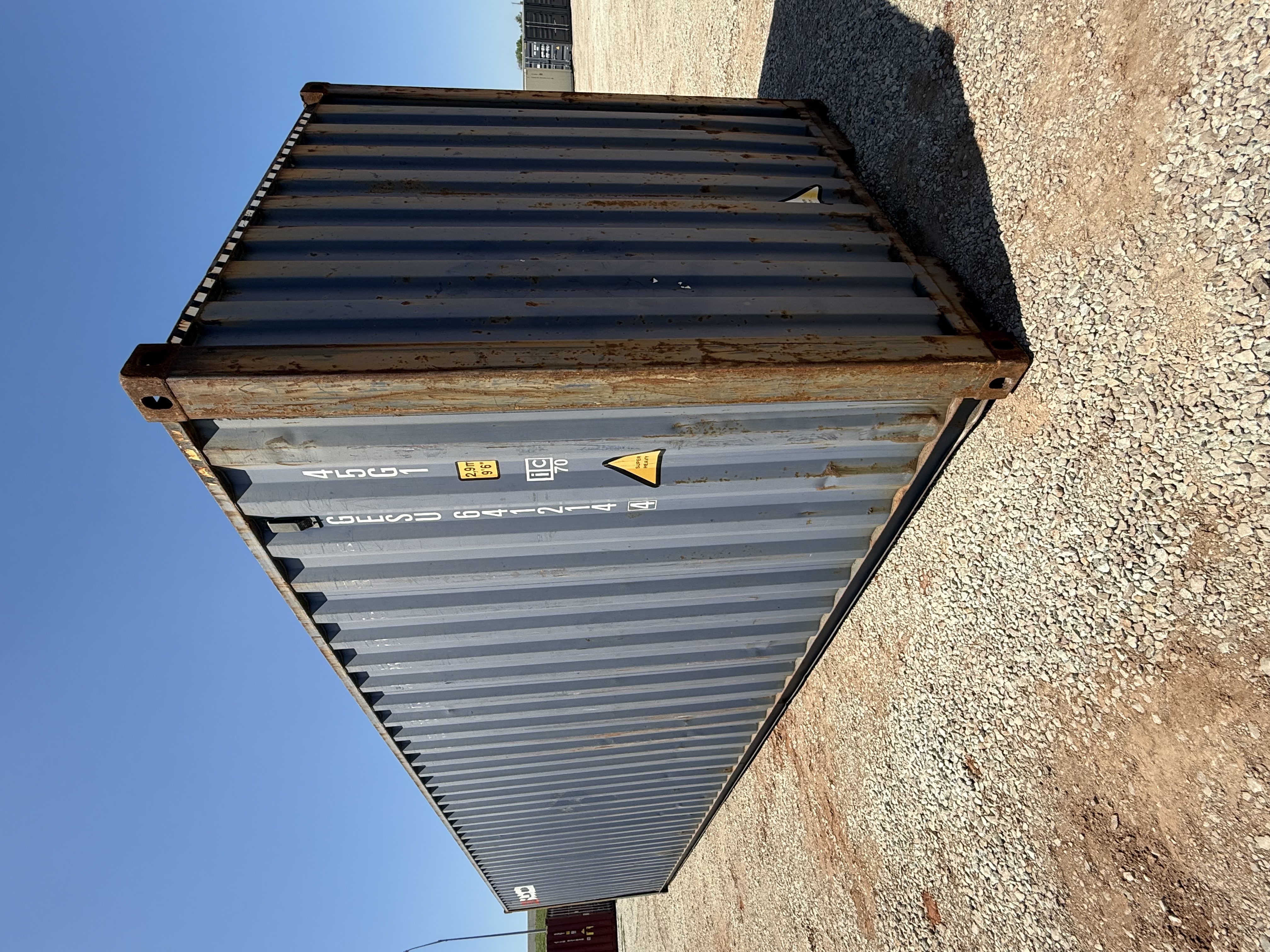 Rear corner view of the product