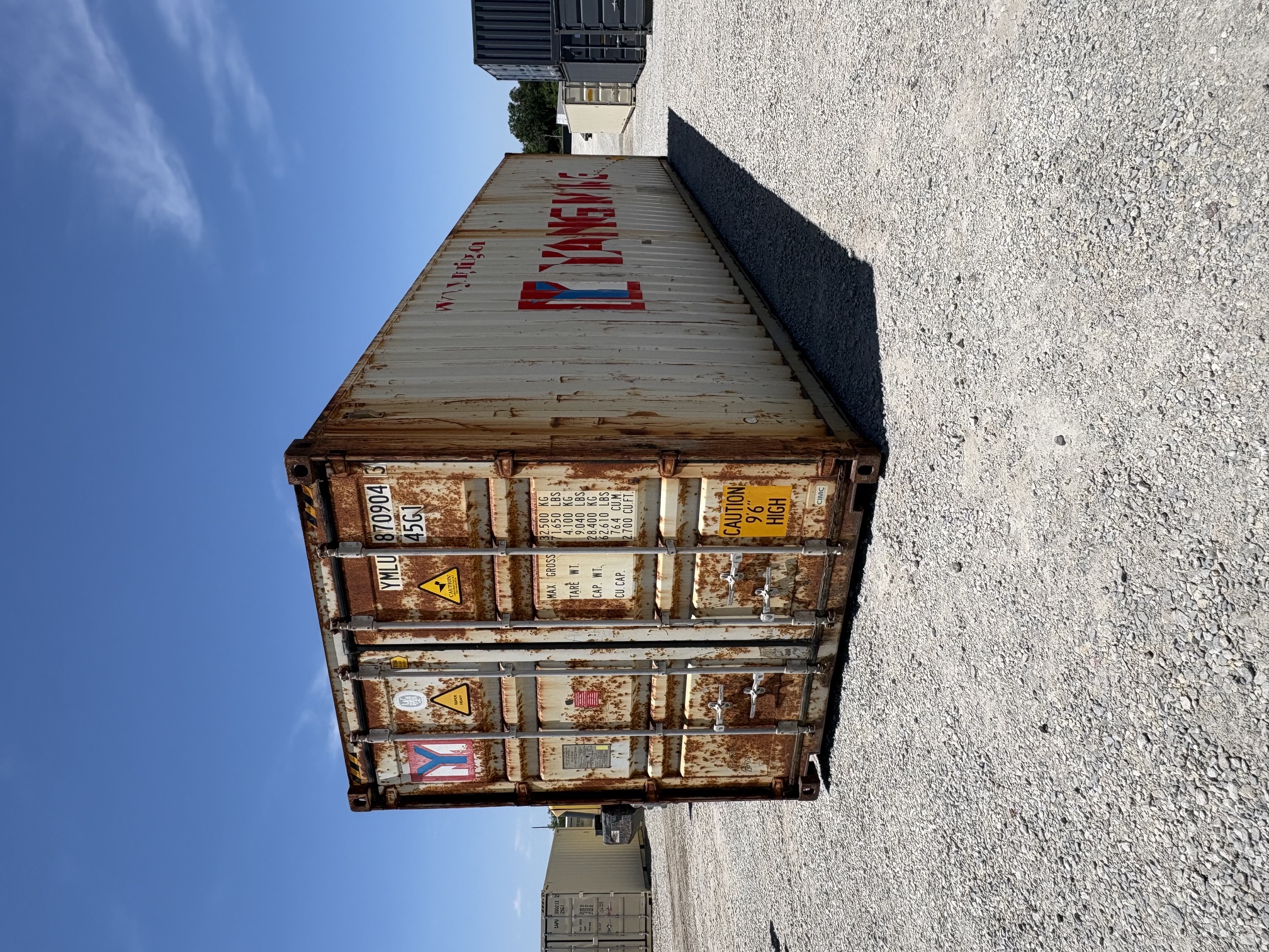 Front corner view of the product