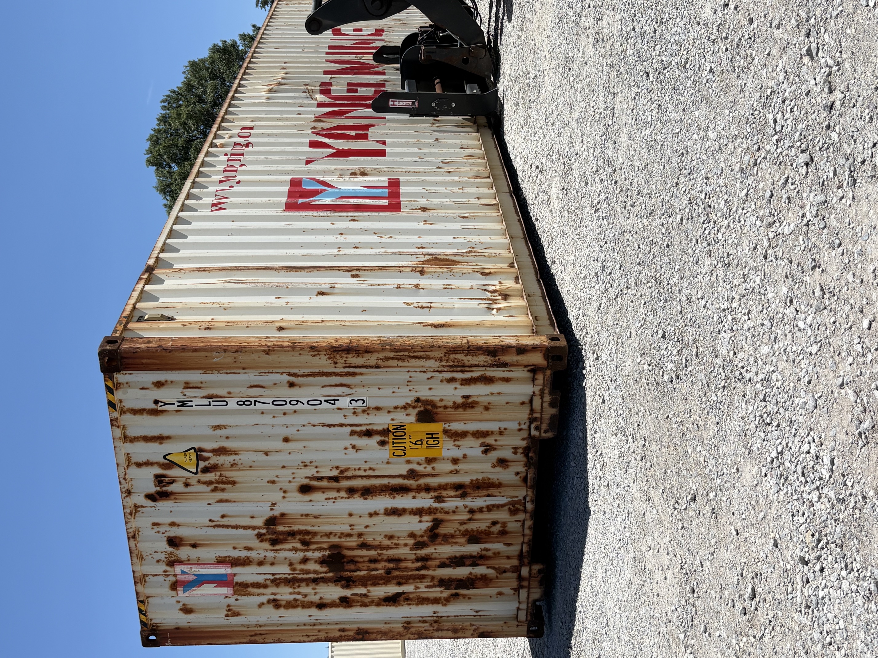 Rear corner view of the product