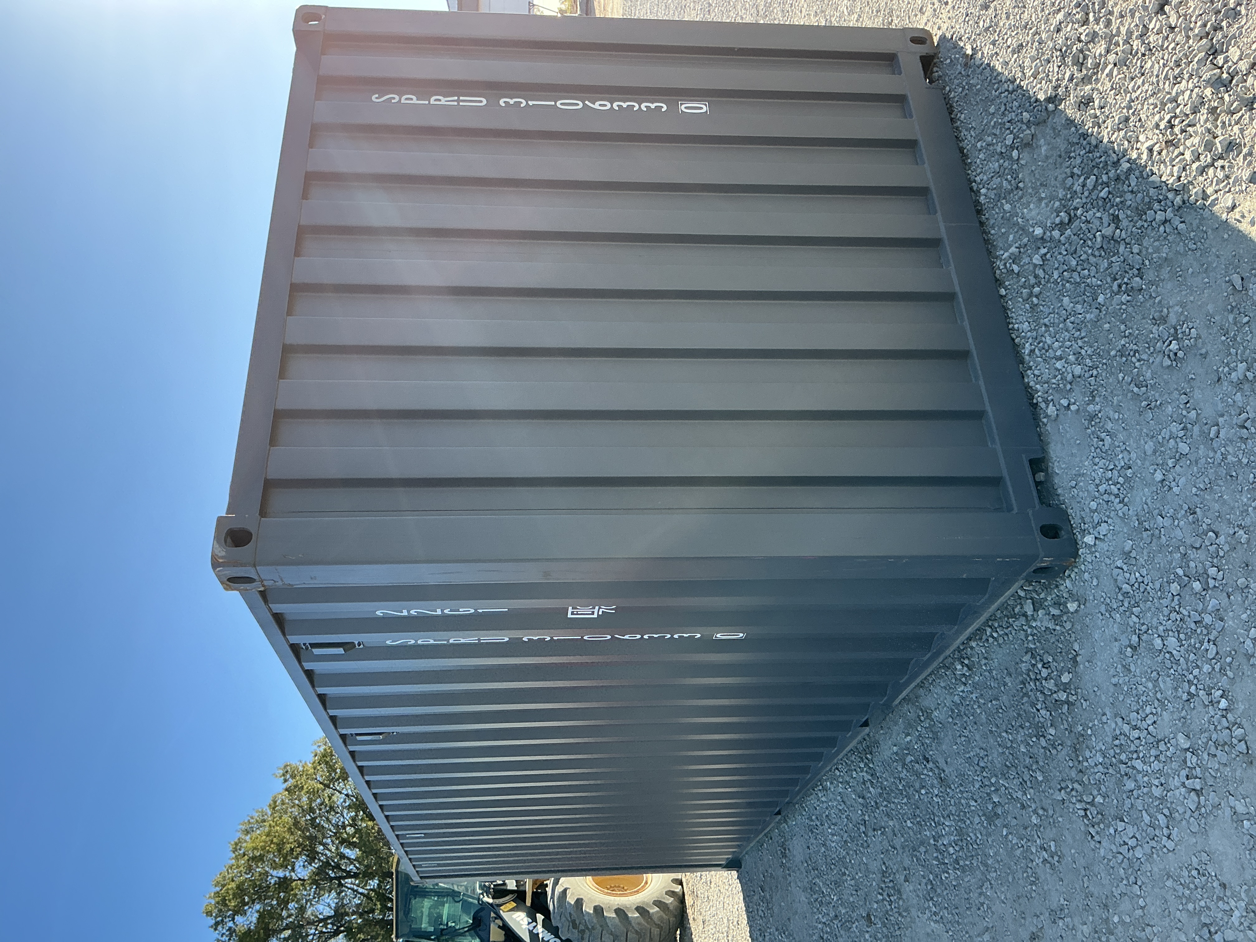 Rear corner view of the product