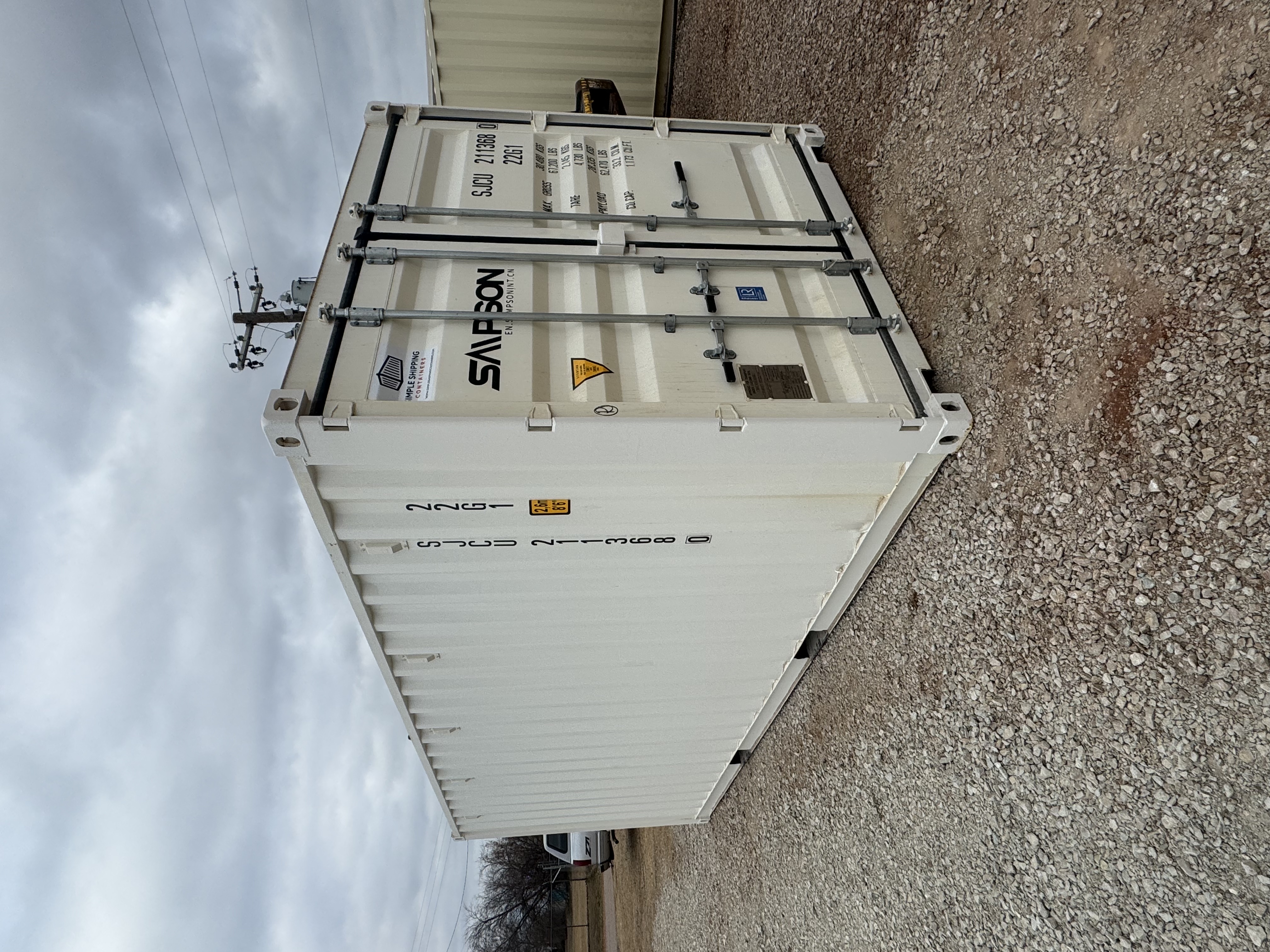 Front view of the product