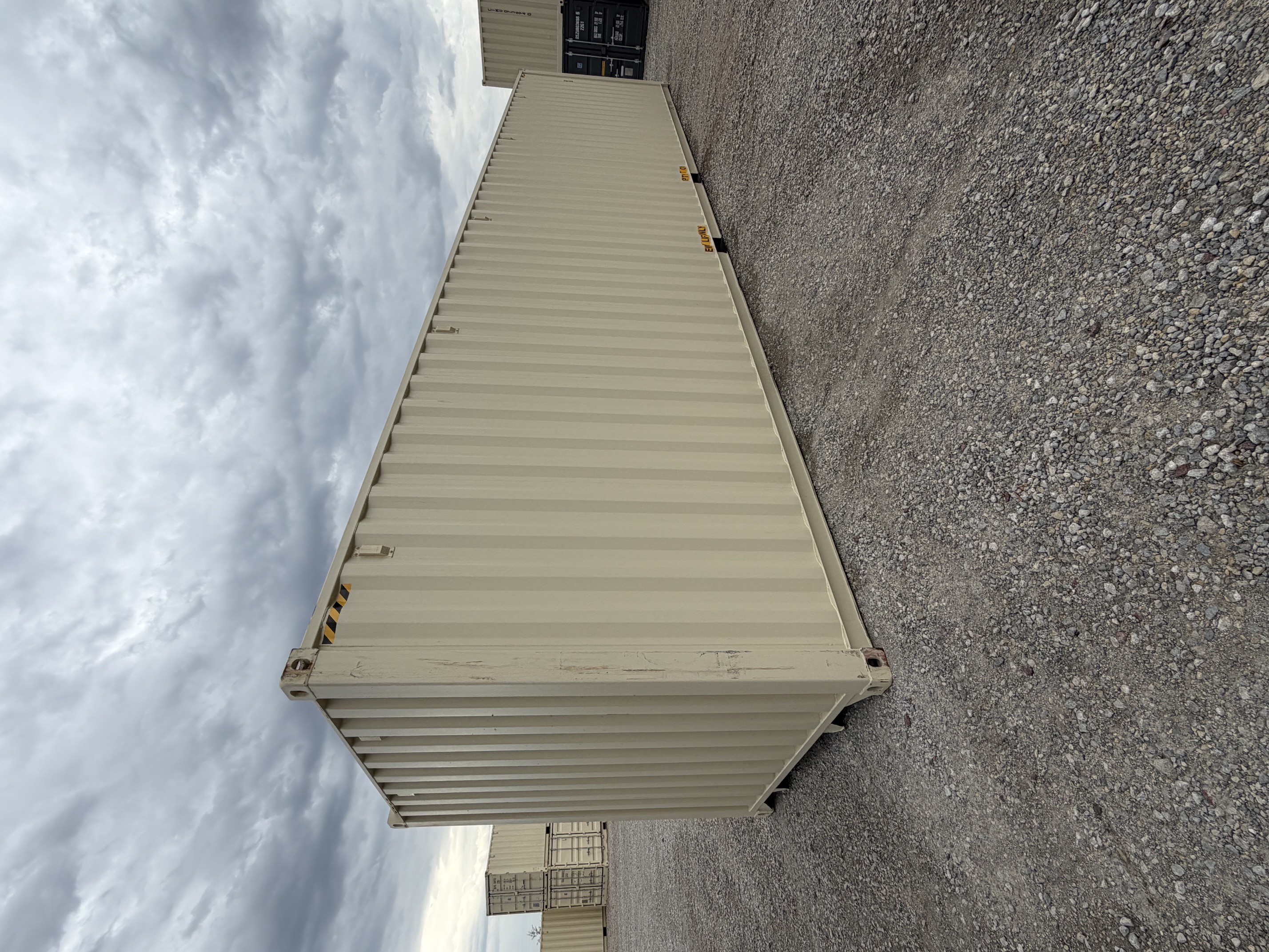 Rear corner view of the product