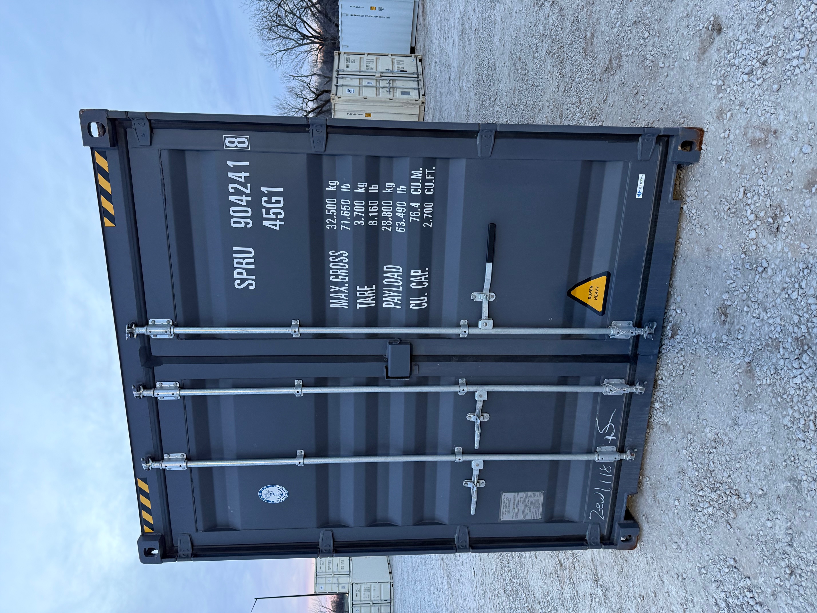 Front view of the product