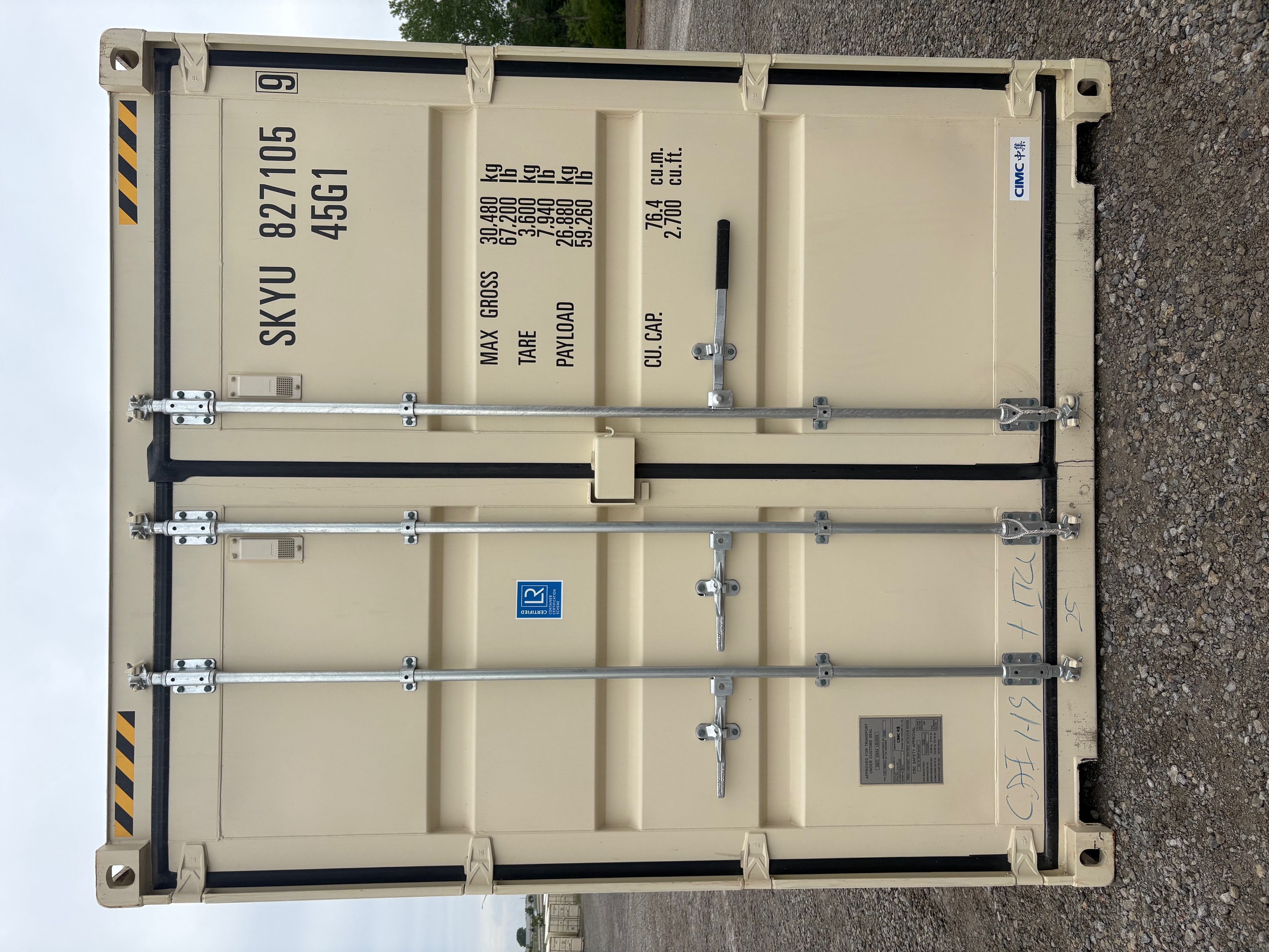 Front view of the product