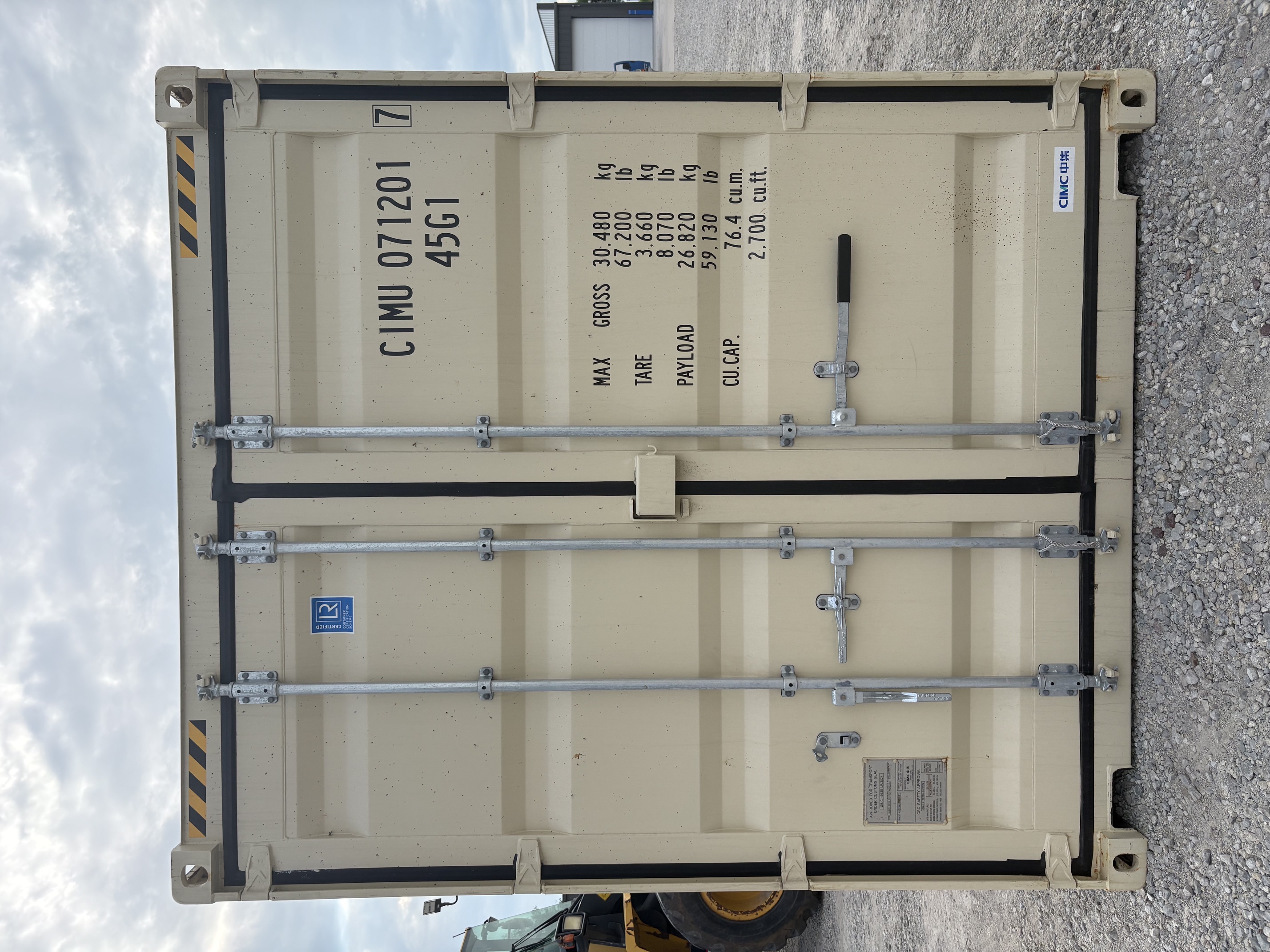 Front view of the product