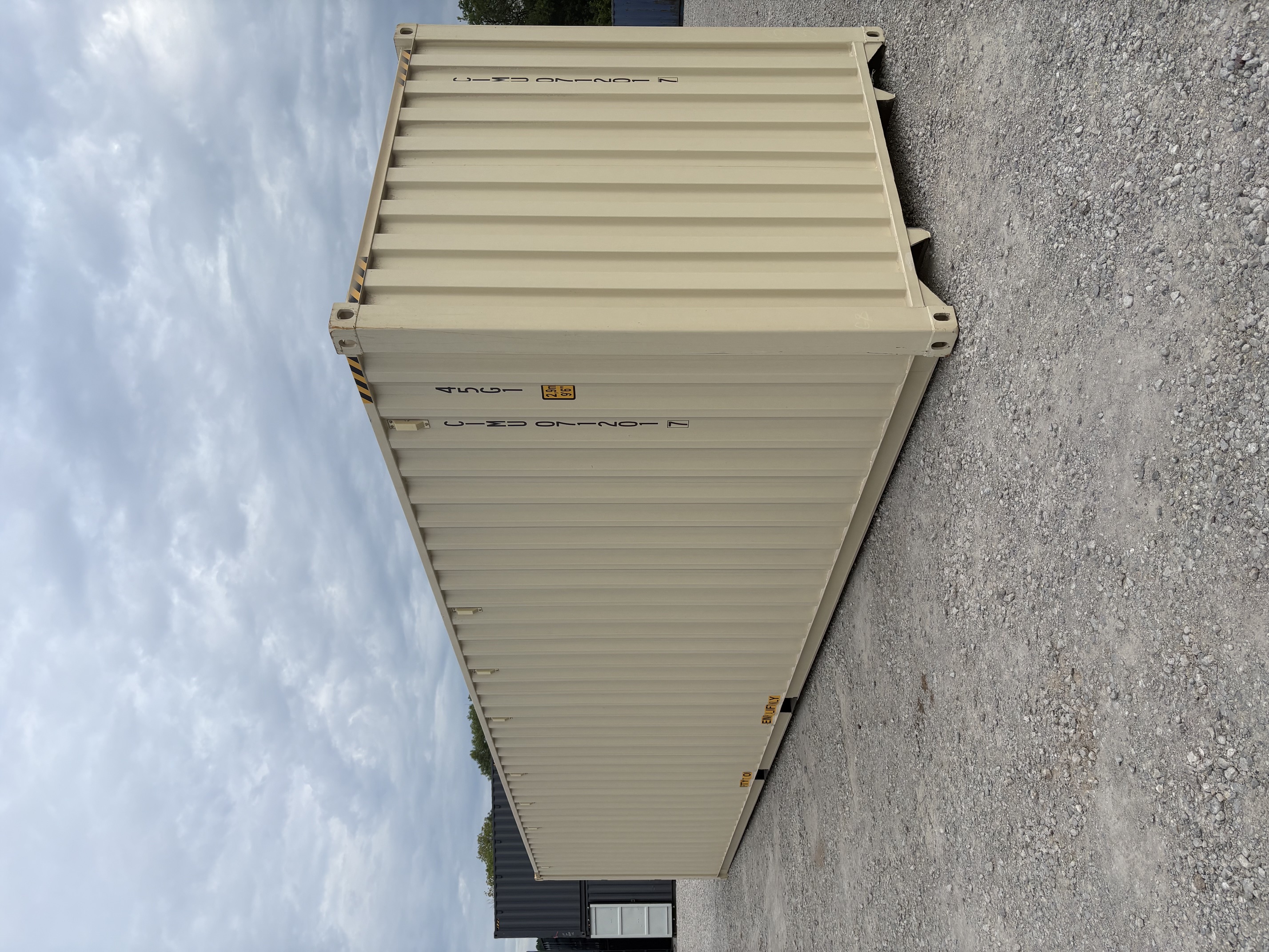 Rear corner view of the product
