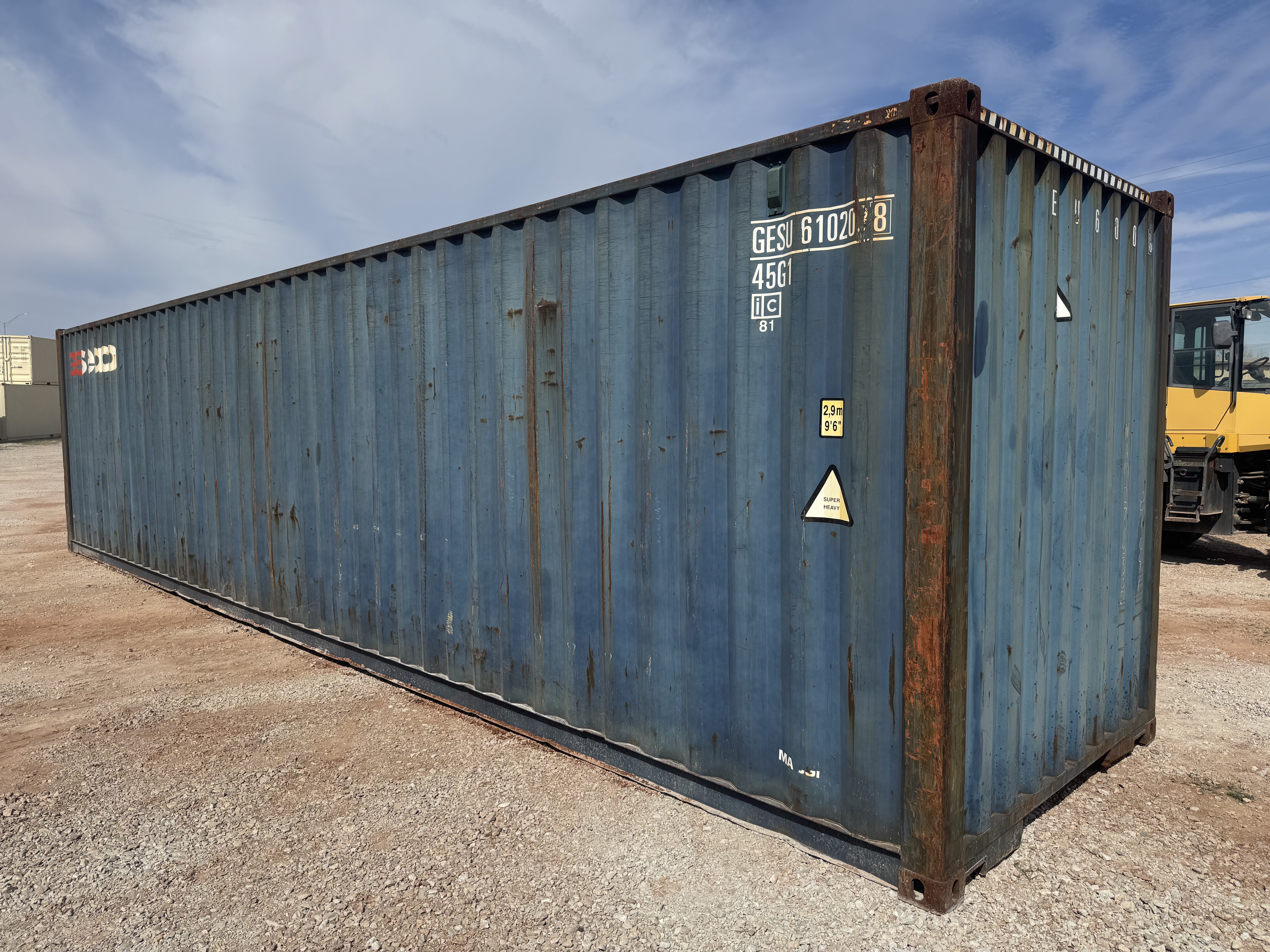 Rear corner view of the product