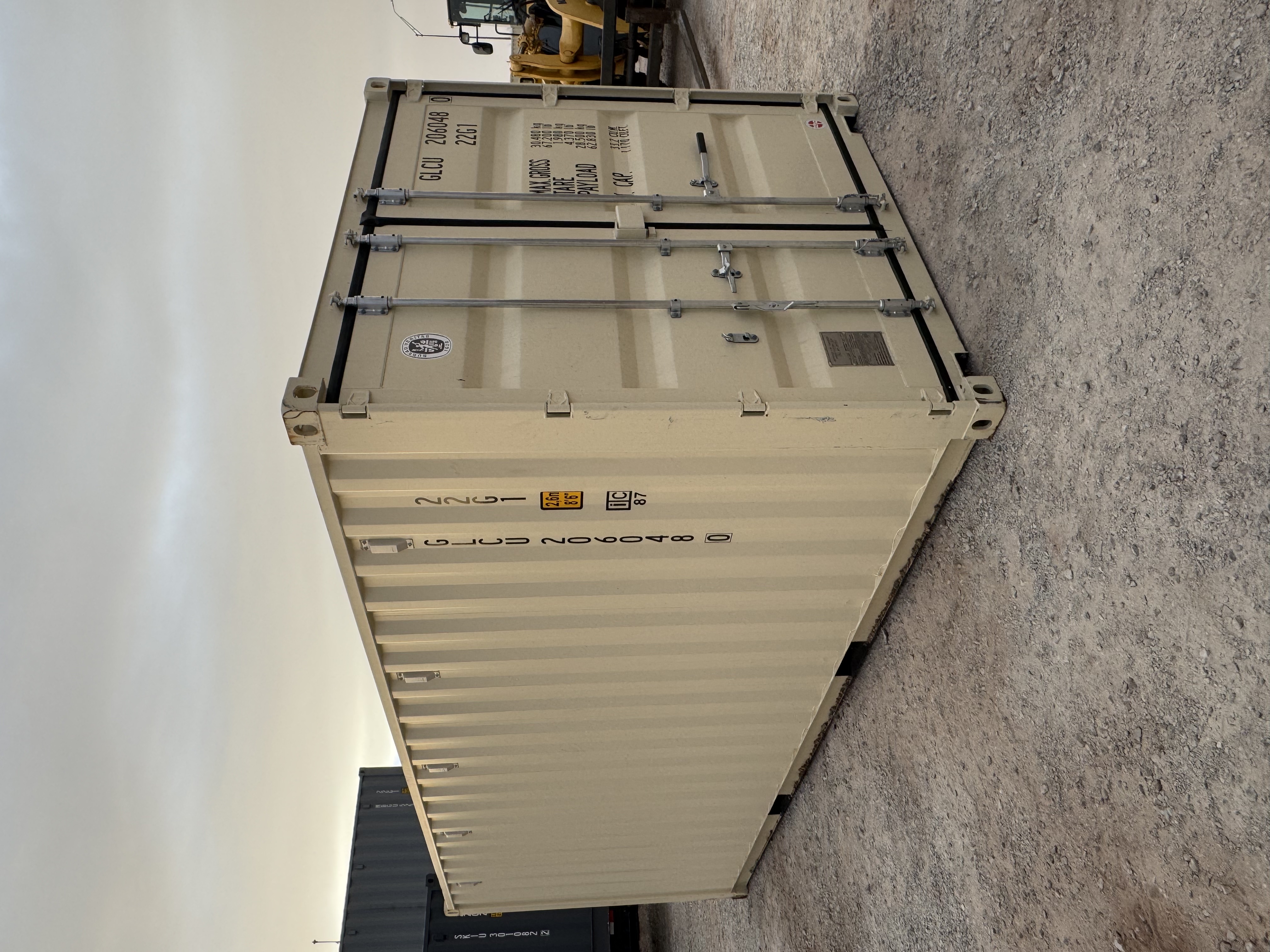 Front corner view of the product