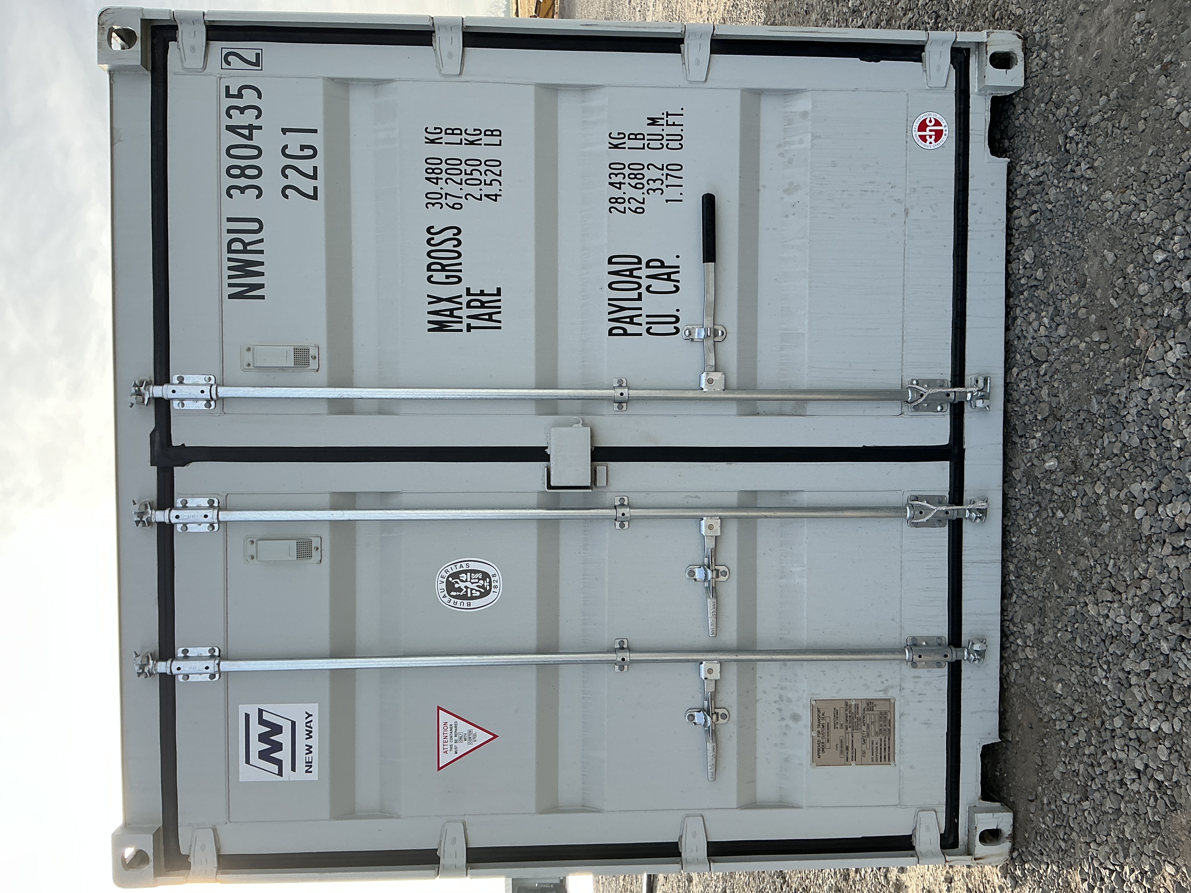 Front view of the product