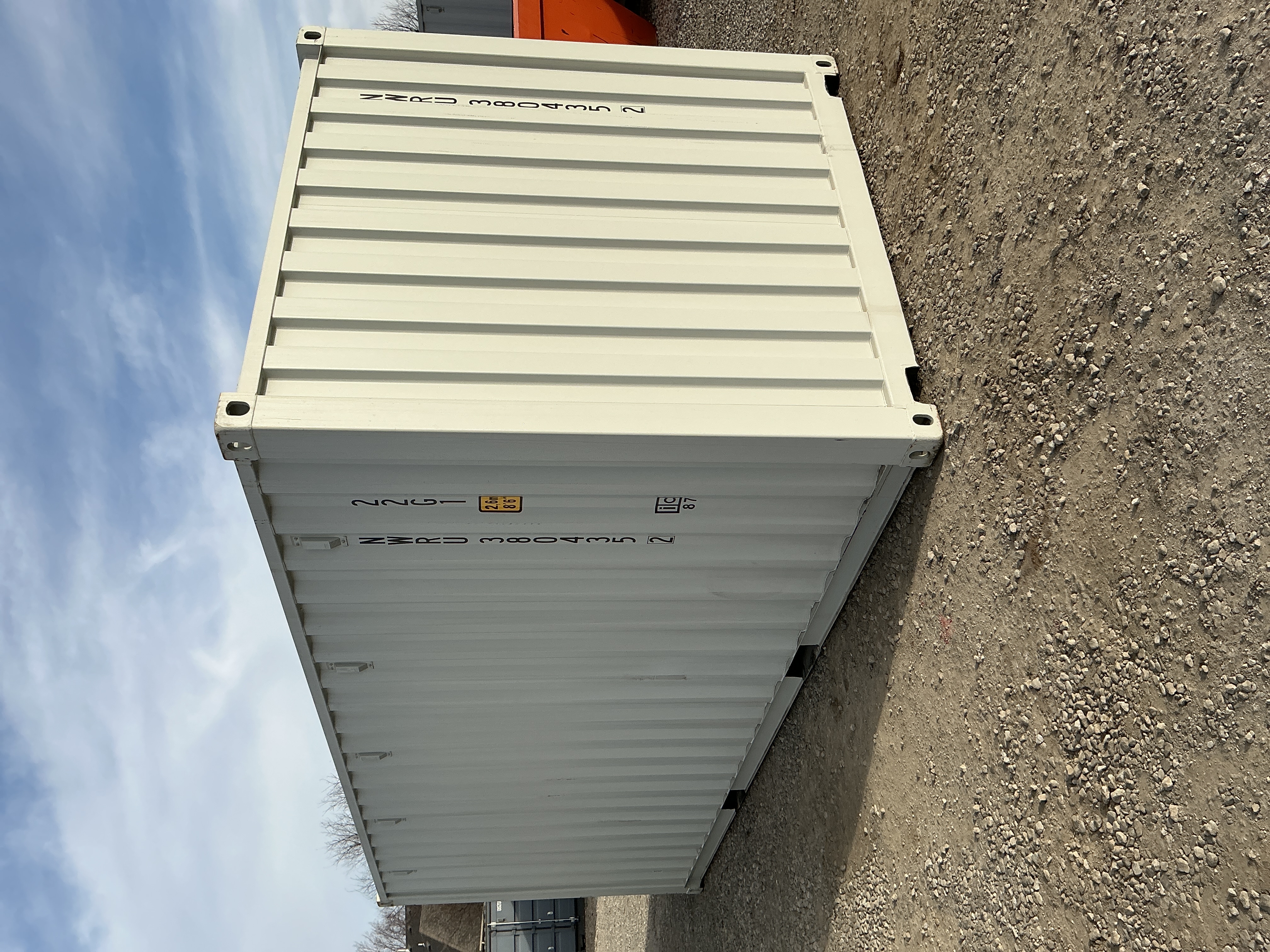 Rear corner view of the product