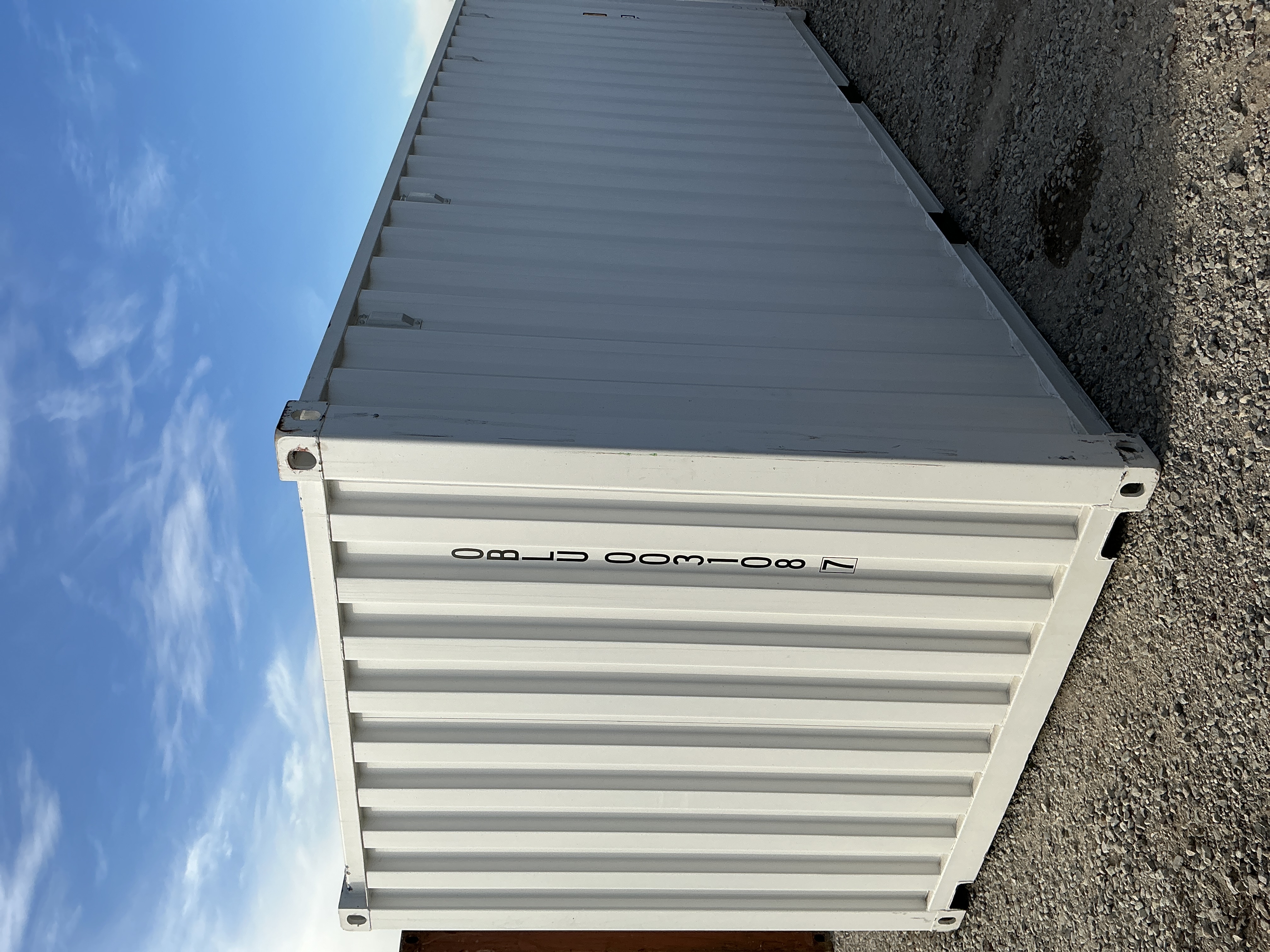 Rear corner view of the product