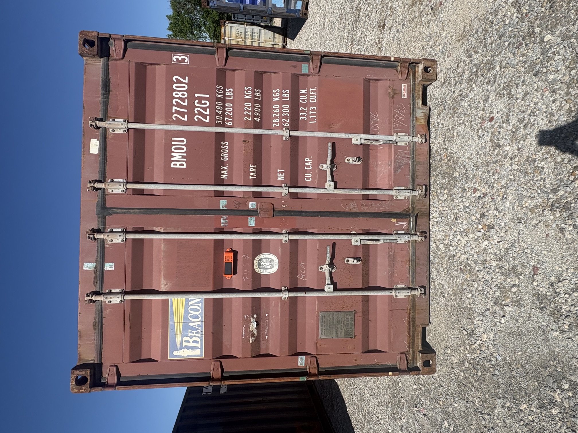 Front view of the product