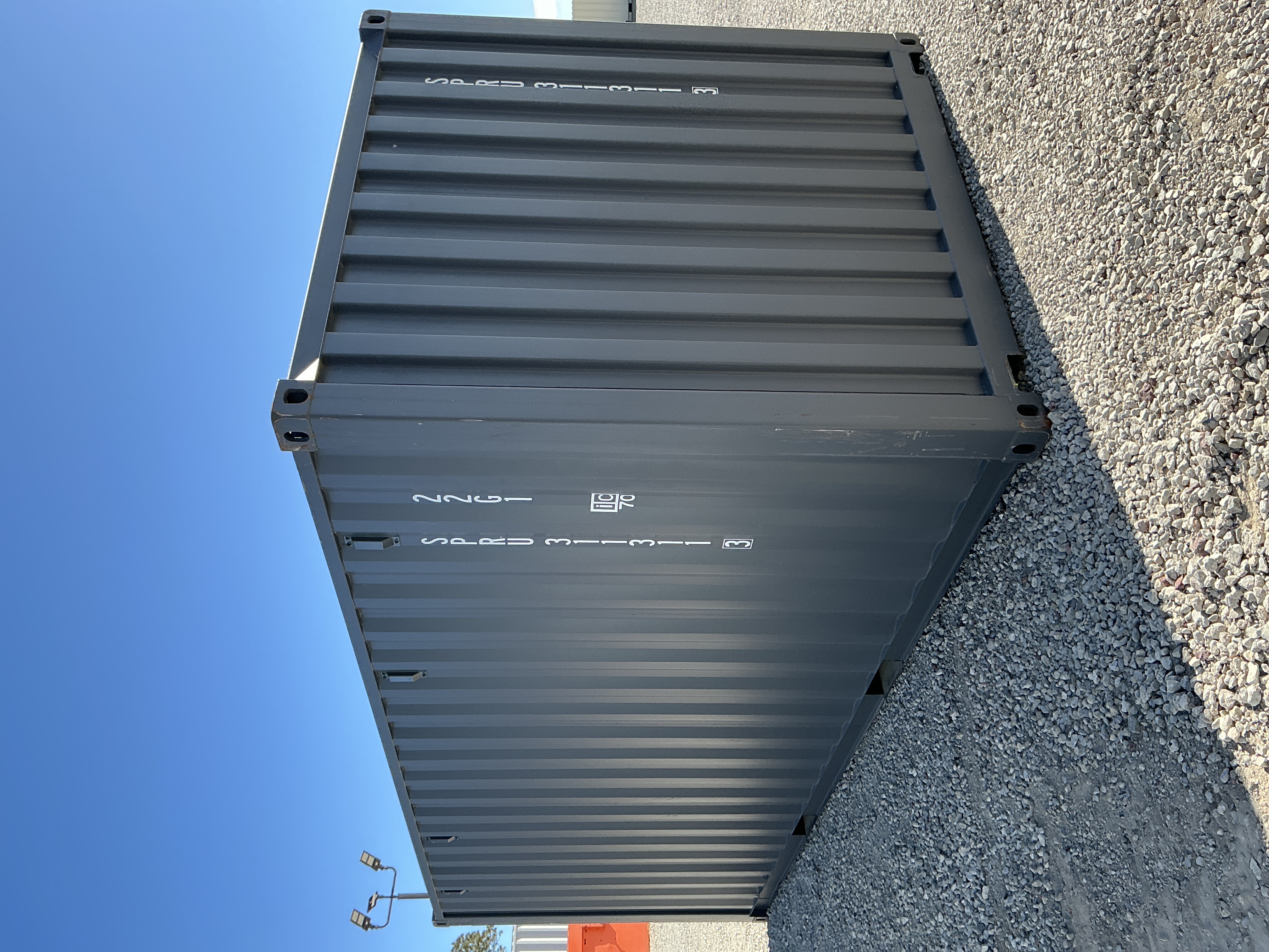 Rear corner view of the product