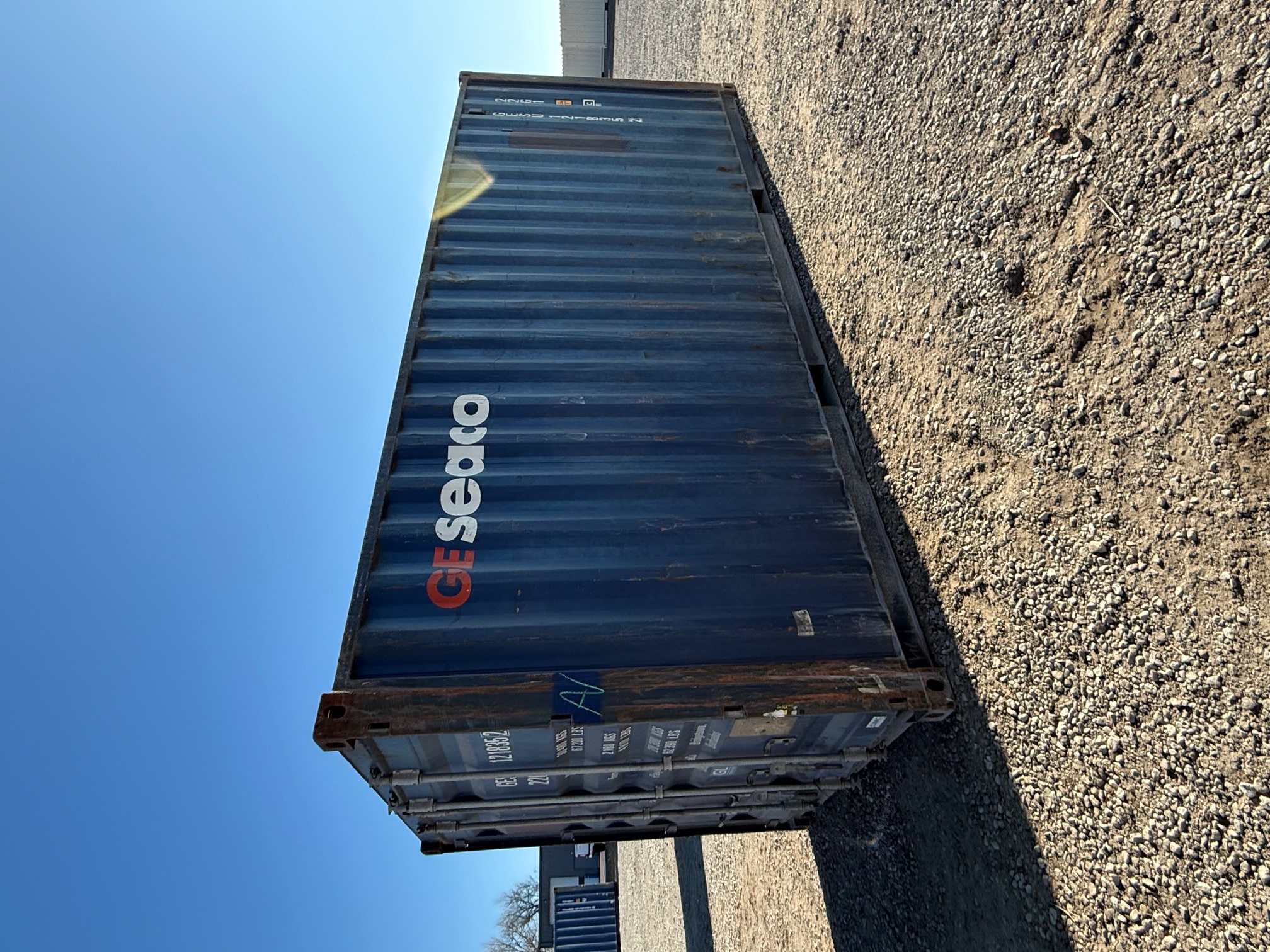 Front corner view of the product