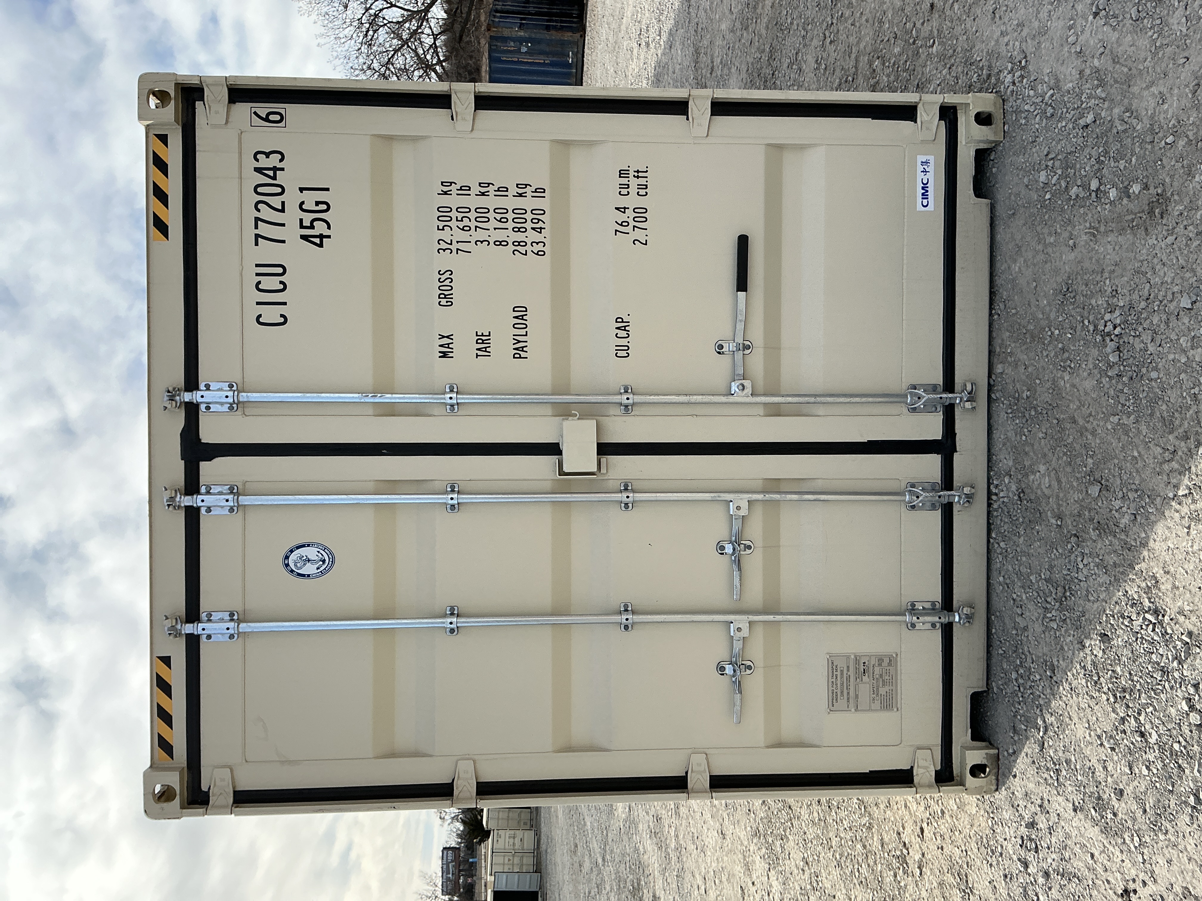 Front view of the product