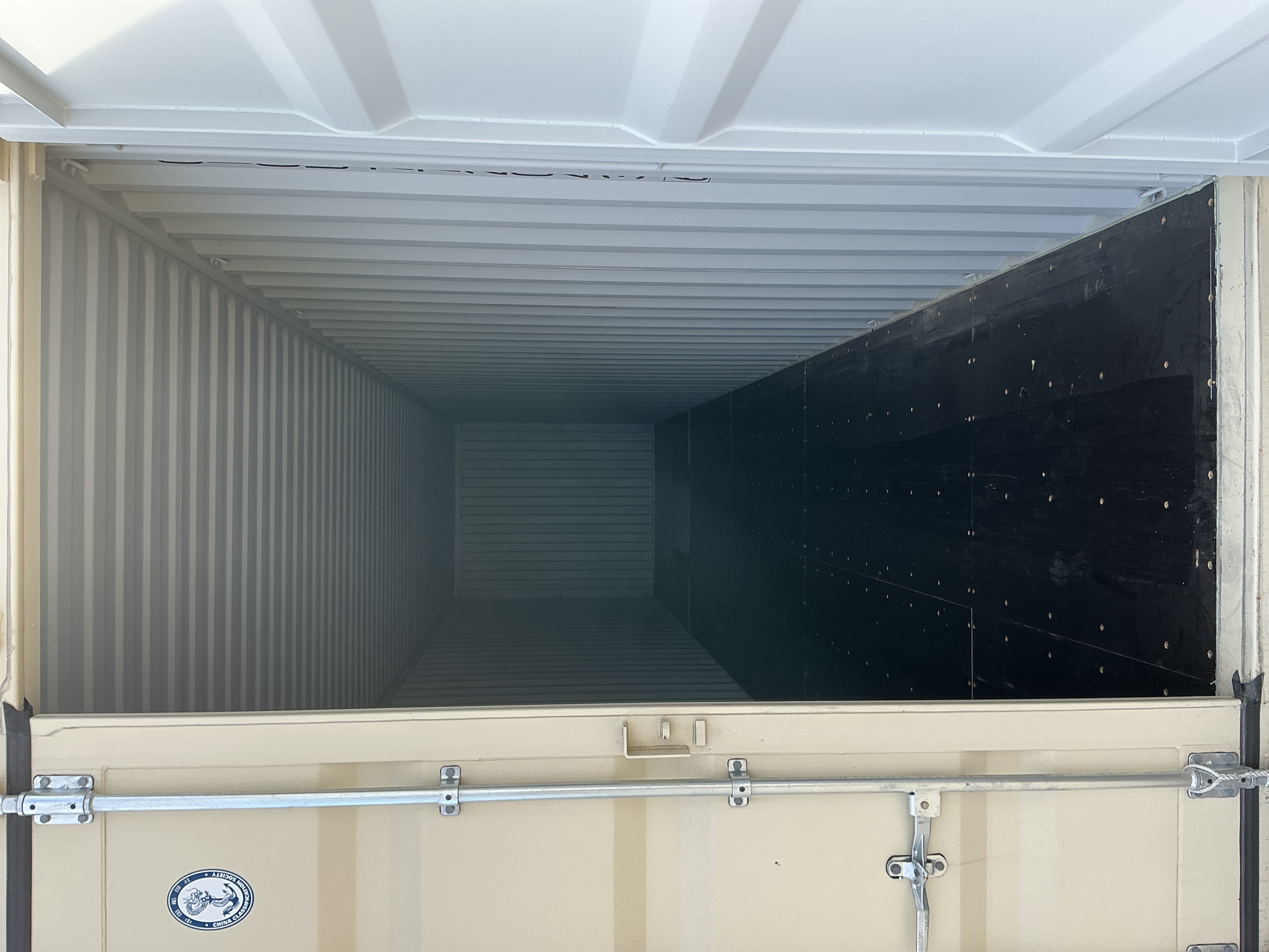 Interior view of the product