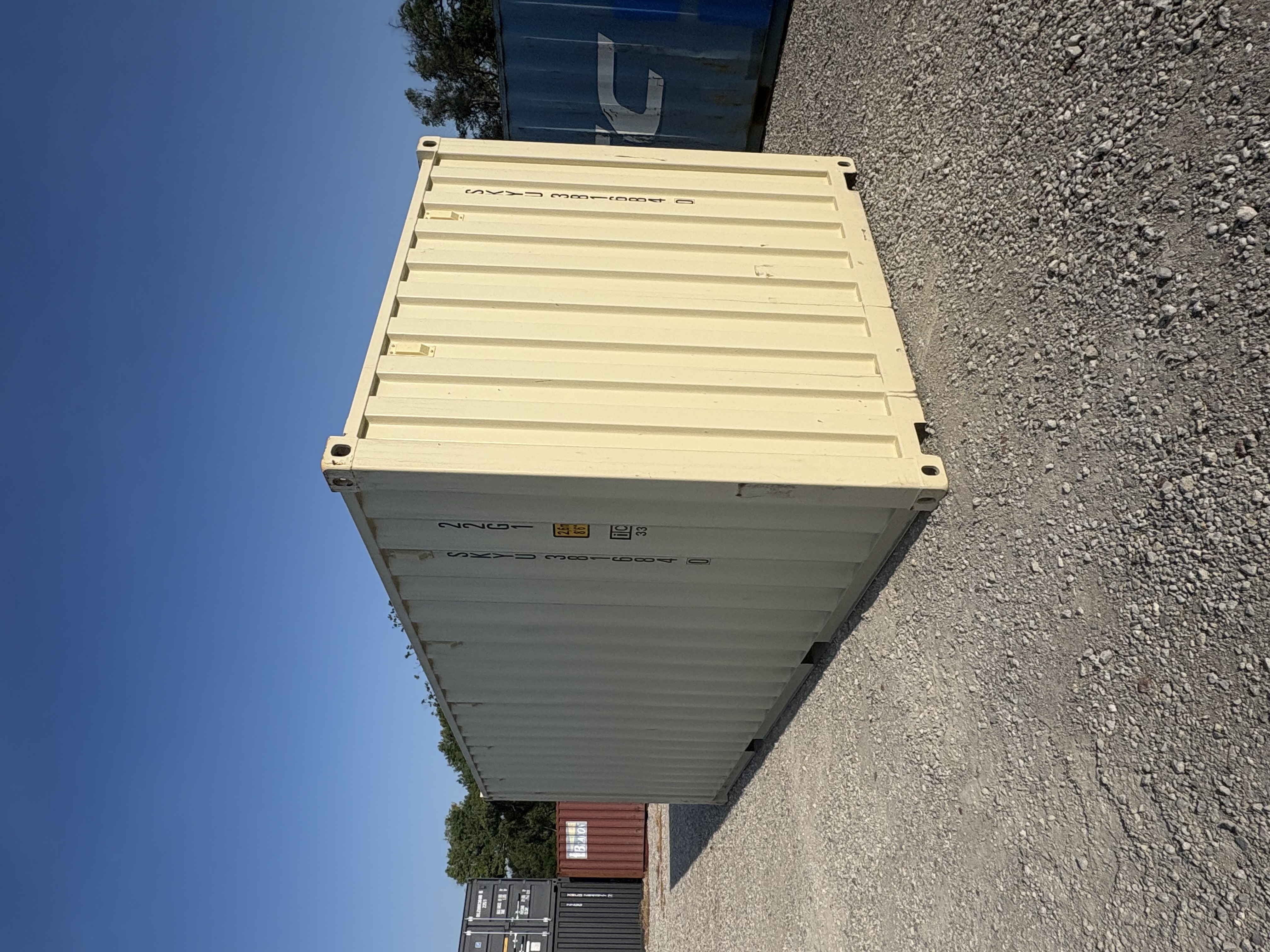 Rear corner view of the product