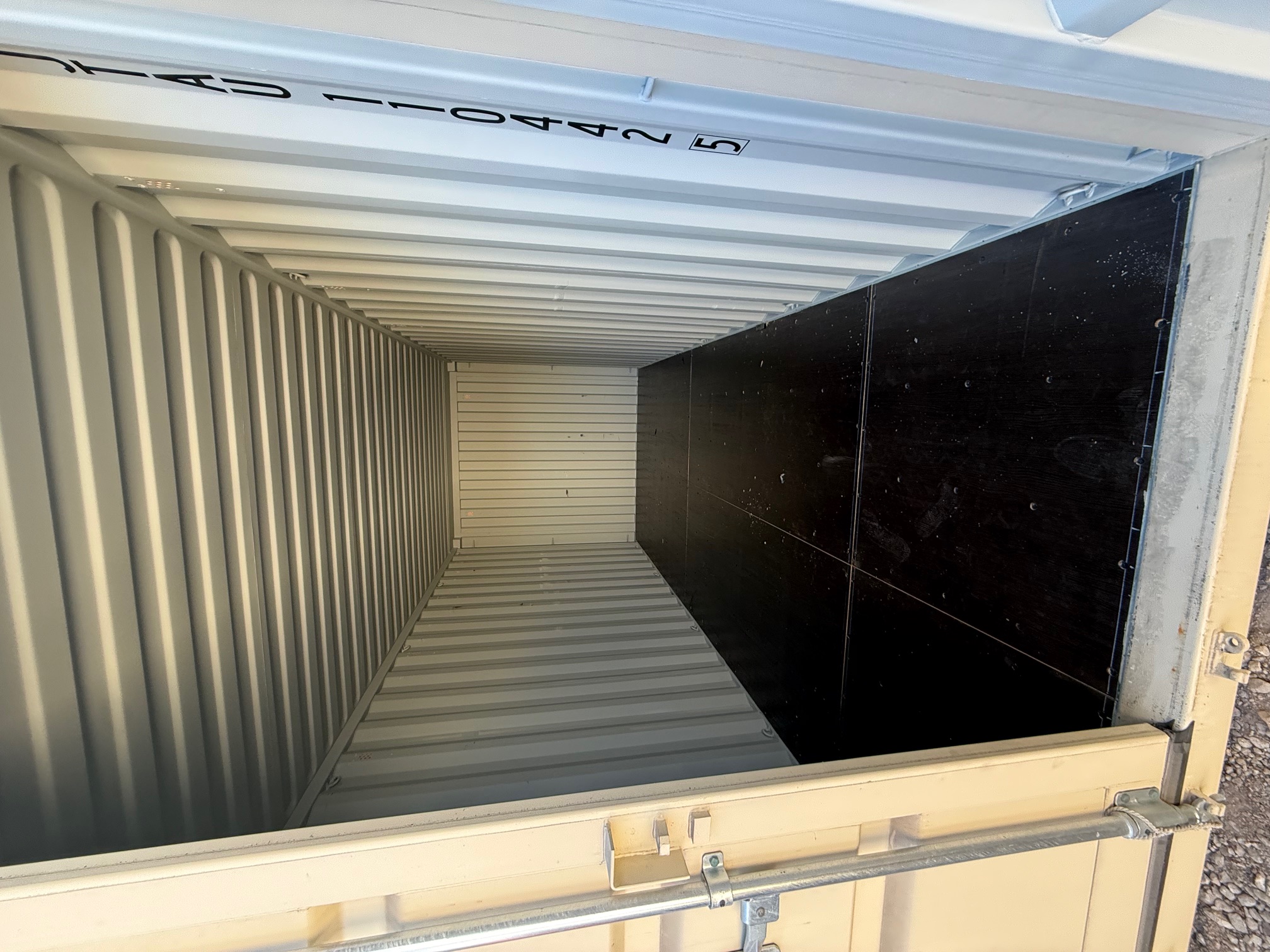 Interior view of the product