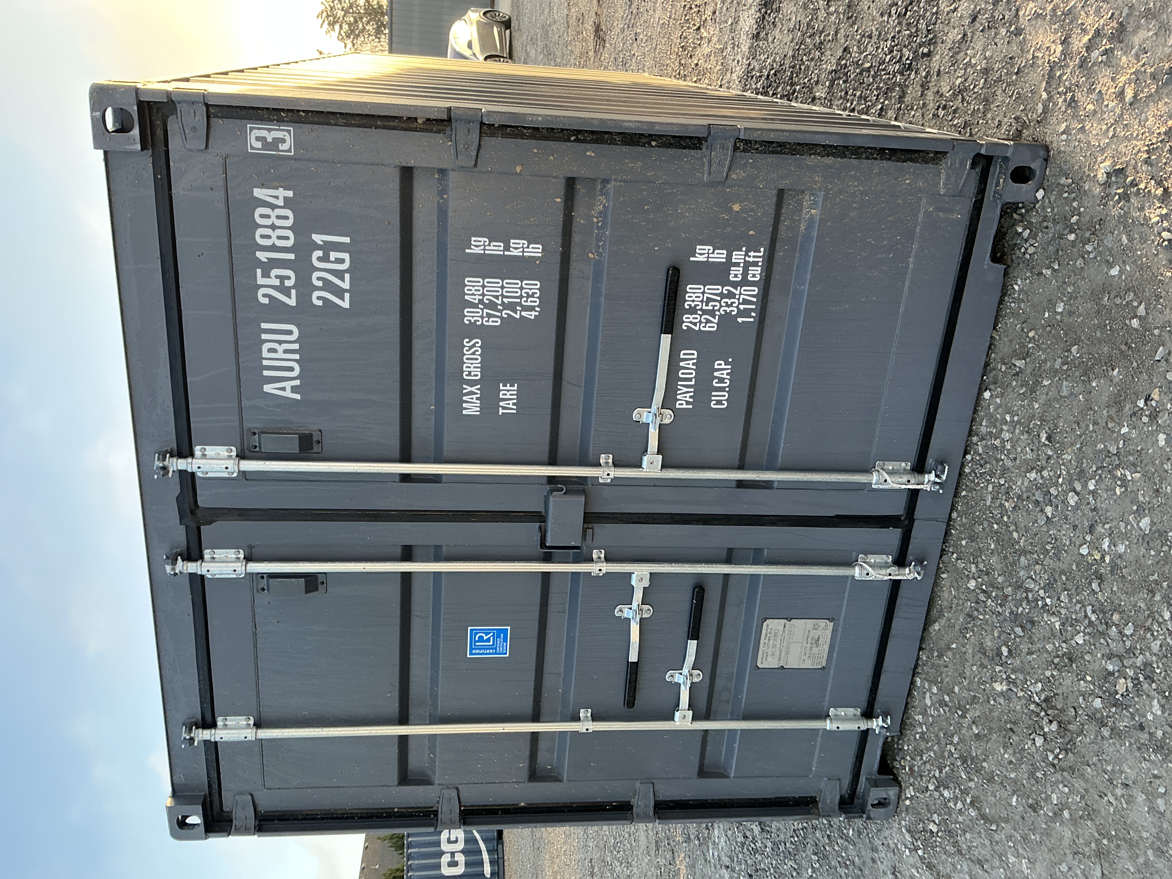 Front view of the product