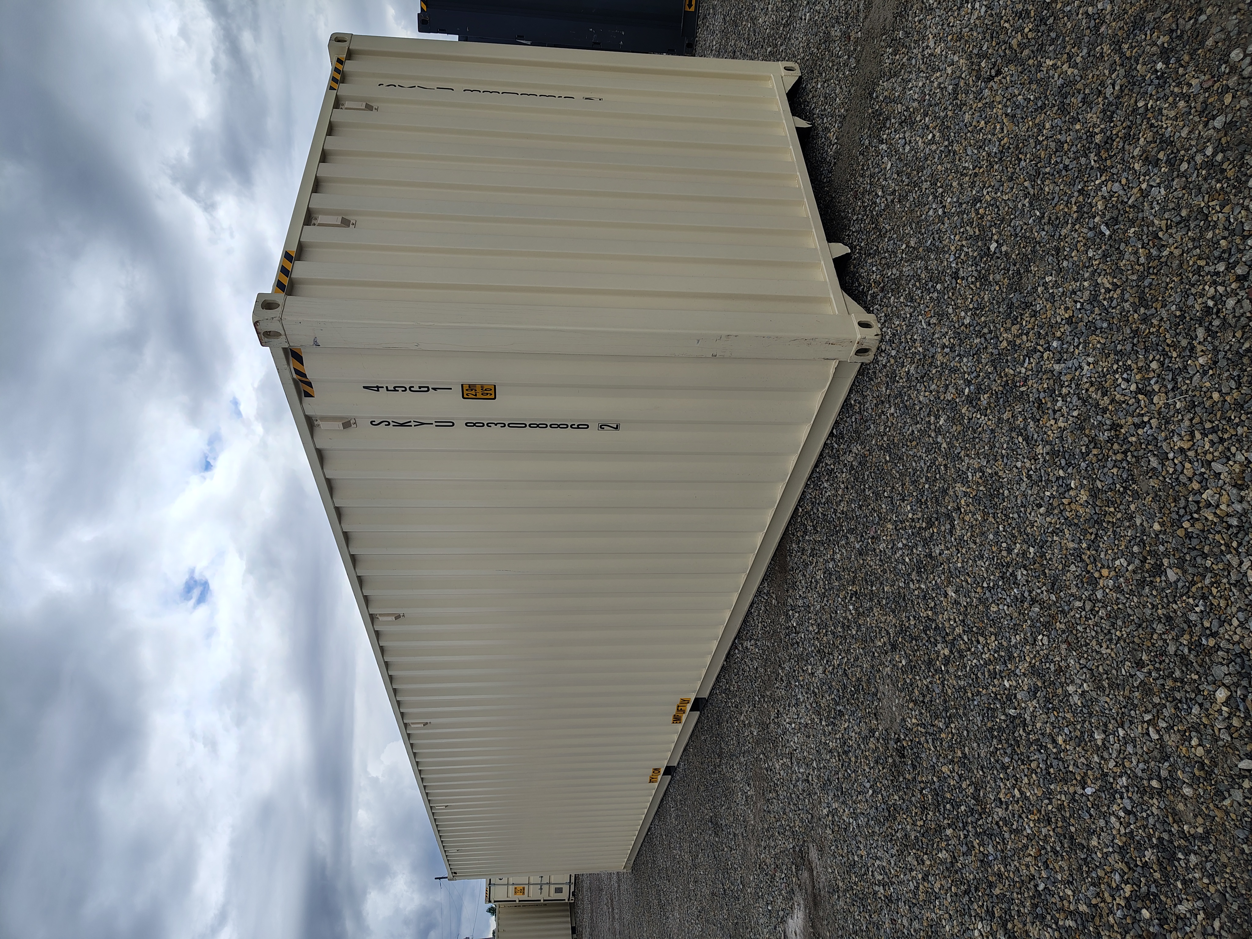 Rear corner view of the product
