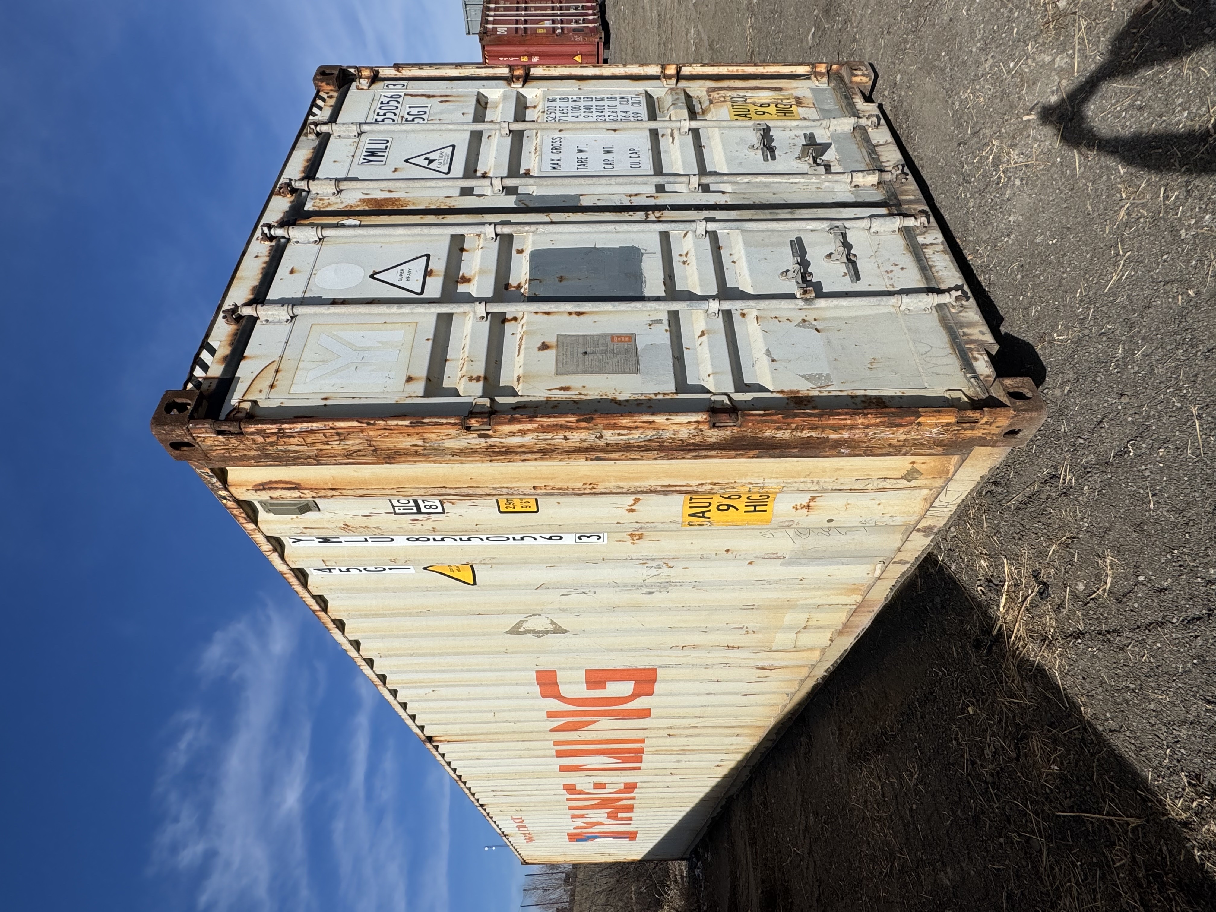 Front corner view of the product