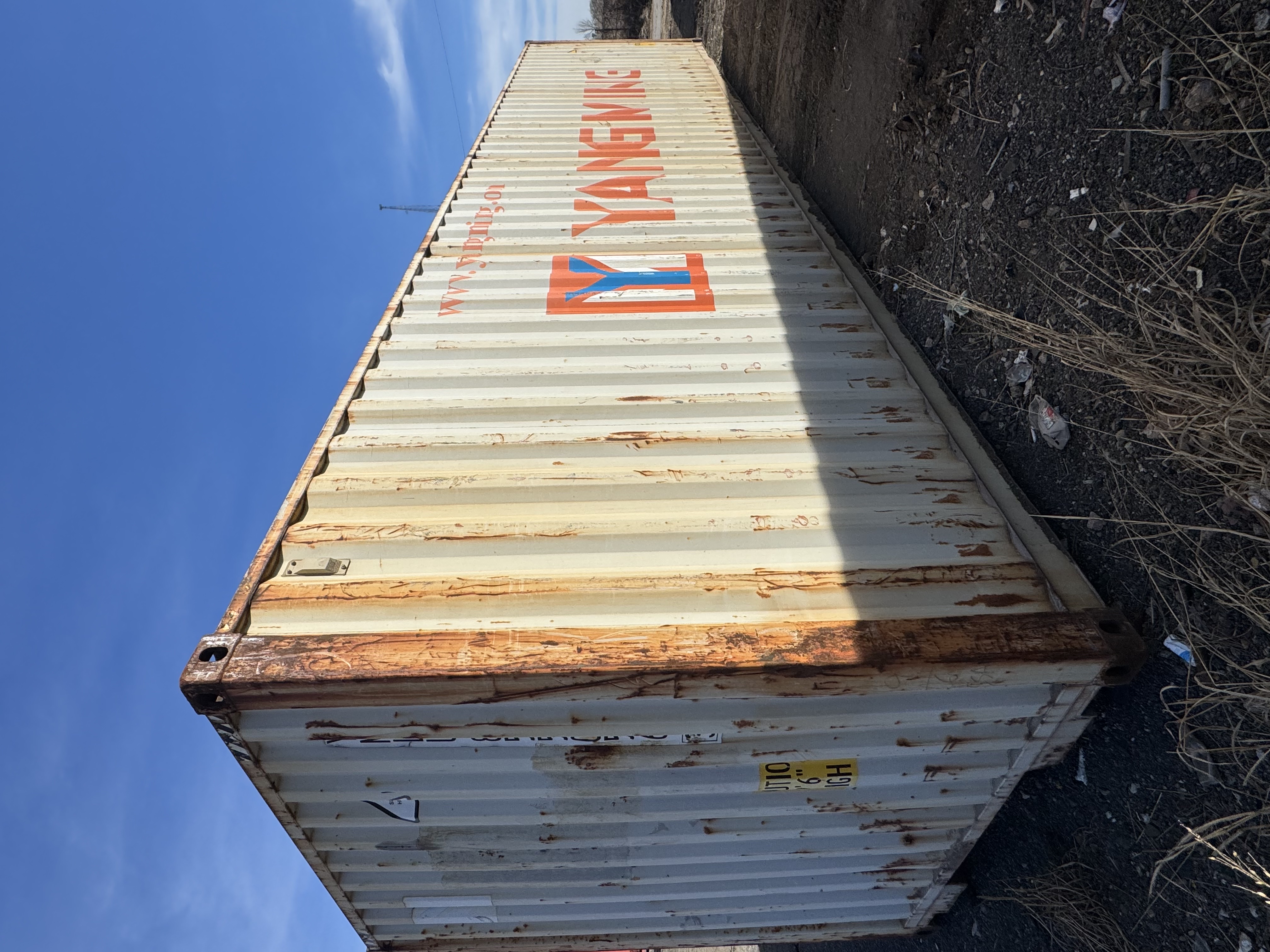 Rear corner view of the product