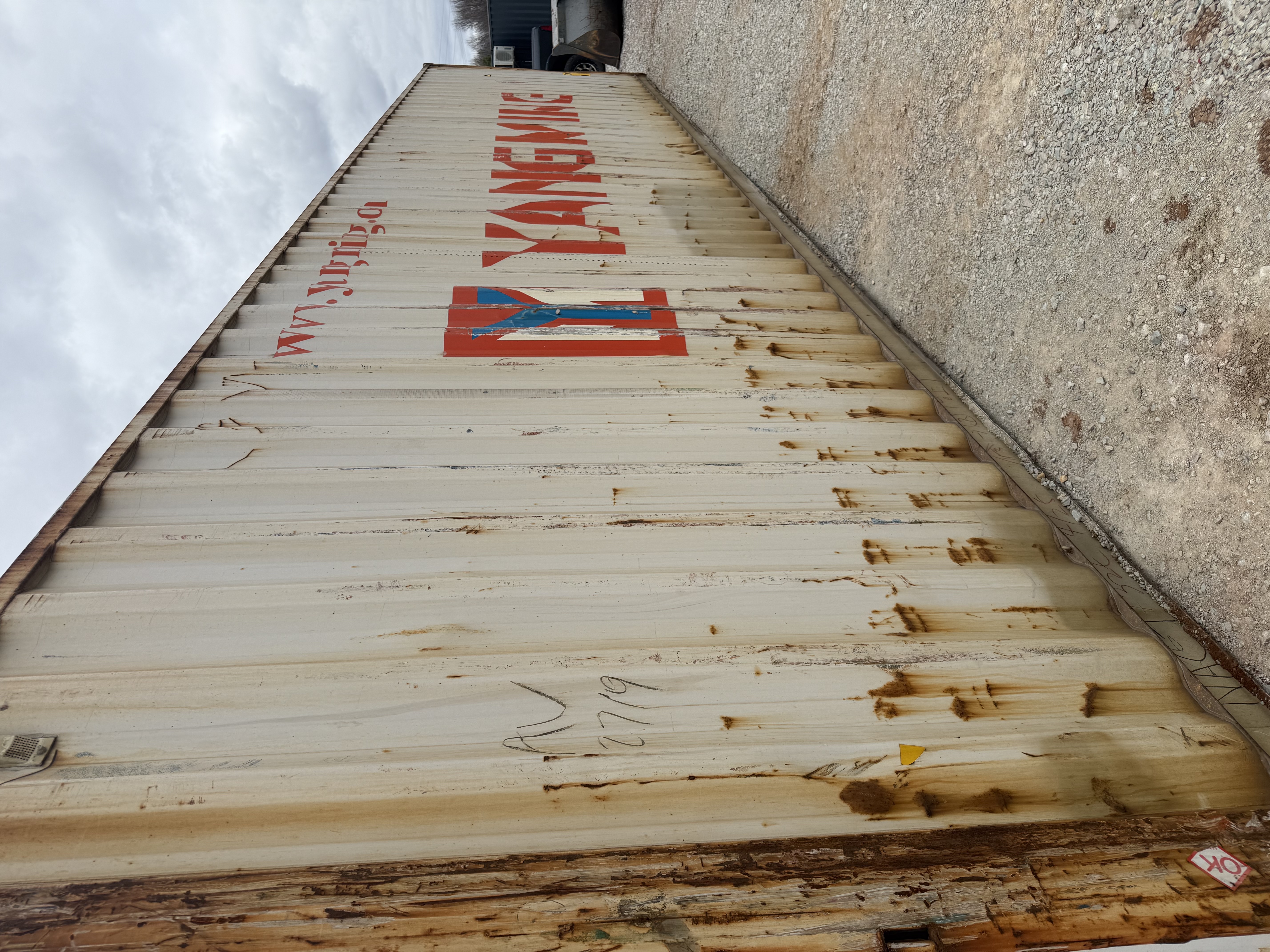 Front corner view of the product