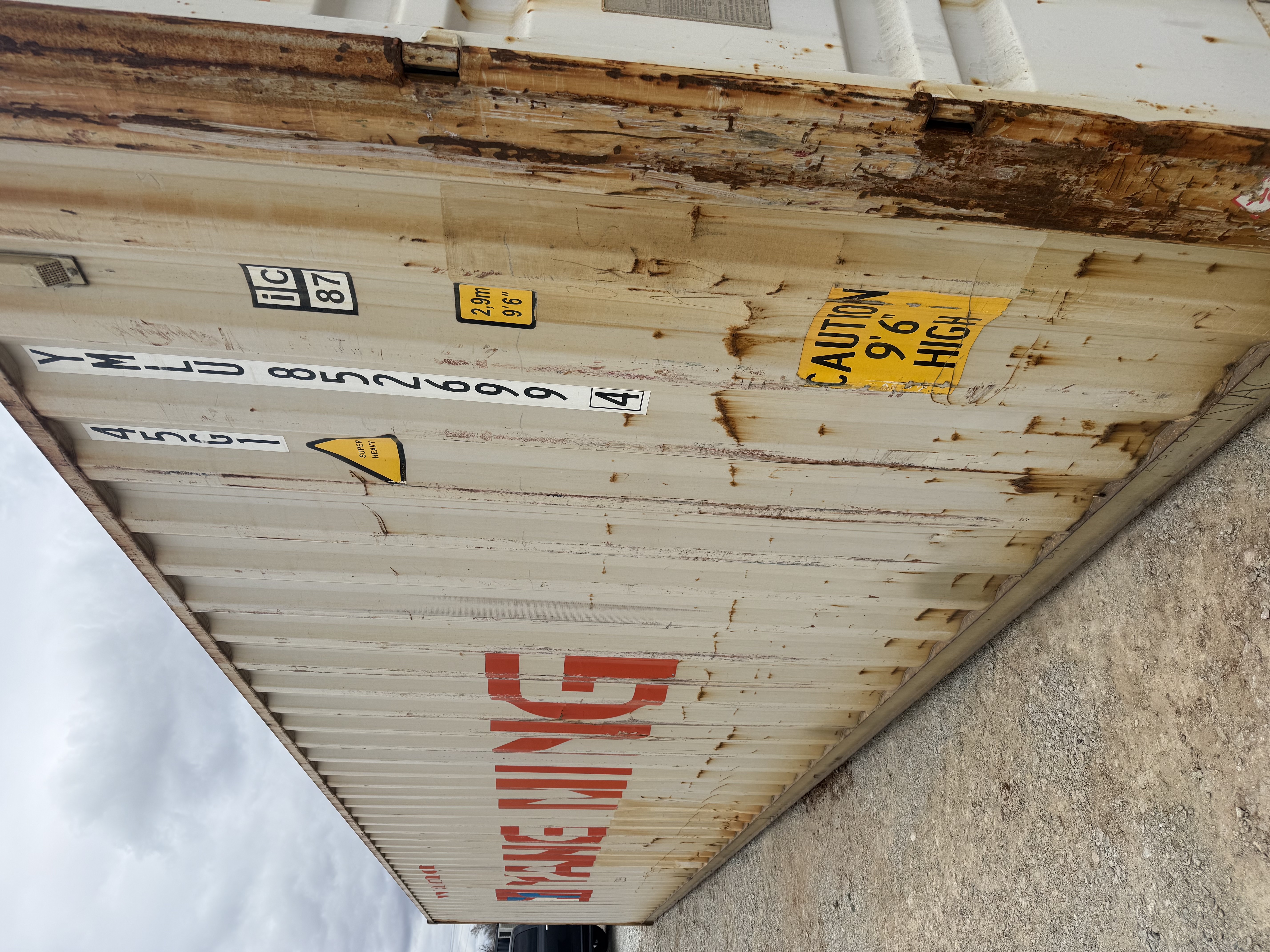 Rear corner view of the product