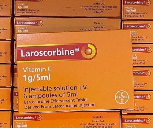 [bayer]-Laroscorbine Vit. C 1g/5ml/6amp