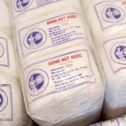 [dongnam]-Bong Hut Nuoc 100% Cotton 25g/Bag