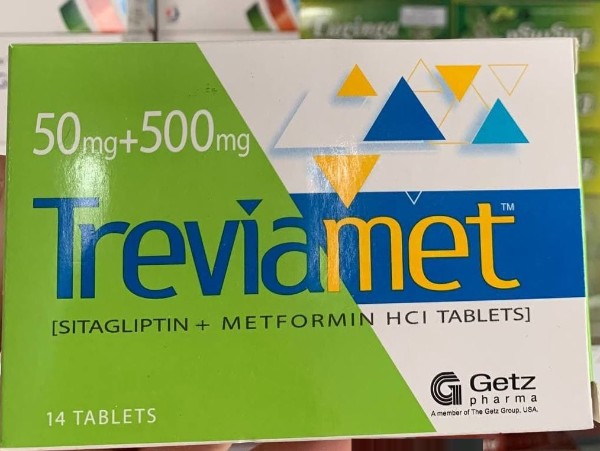 [getz]-Treviamet 50mg+500mg Tabx14