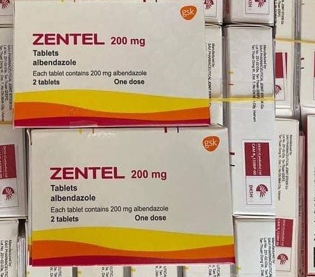 [gsk]-ZENTEL 200mg 2TAB