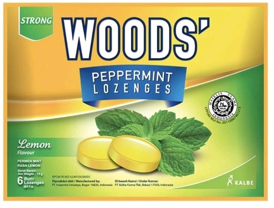 [kalbe]-Woods Loz. Lemon x15sach