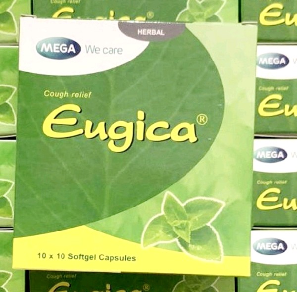 [mega]-Eugica Cough Relief Softgel 10x10Caps