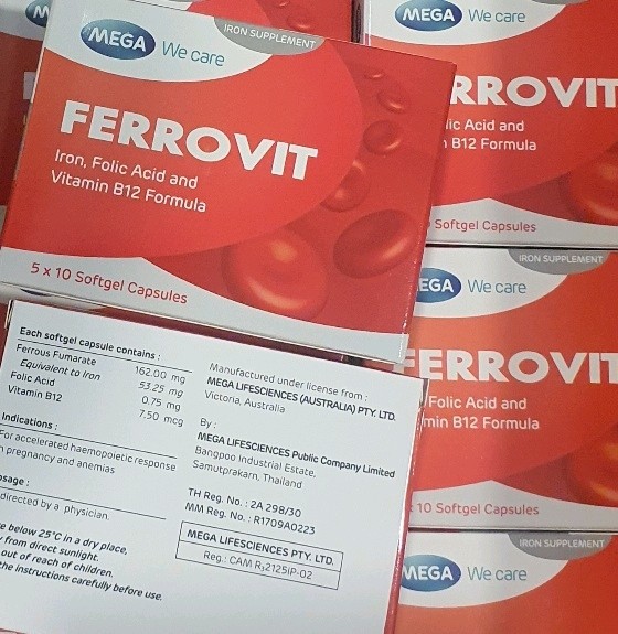 [mega]-FERROVIT 5x10scaps